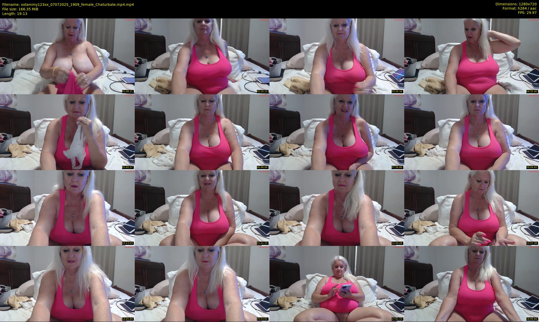 xxtammy123xx — 20 minute Chaturbate female cam show recording, 720p, Jul 7, 2025