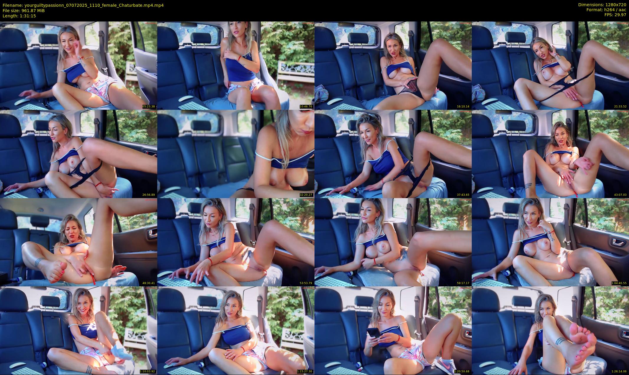 yourguiltypassionn — 92 minute Chaturbate female cam show recording, 720p, Jul 7, 2025