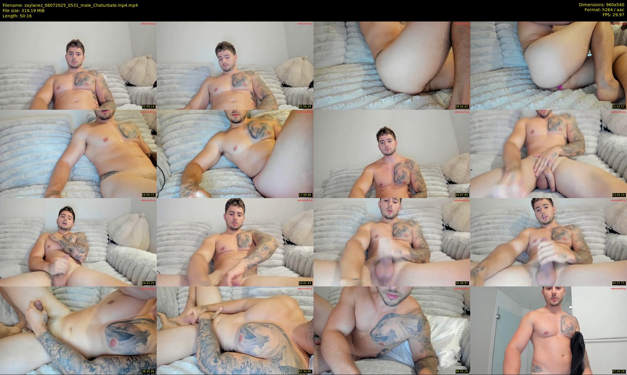 zaylanez — 51 minute Chaturbate male cam show recording, 480p, Jul 8, 2025