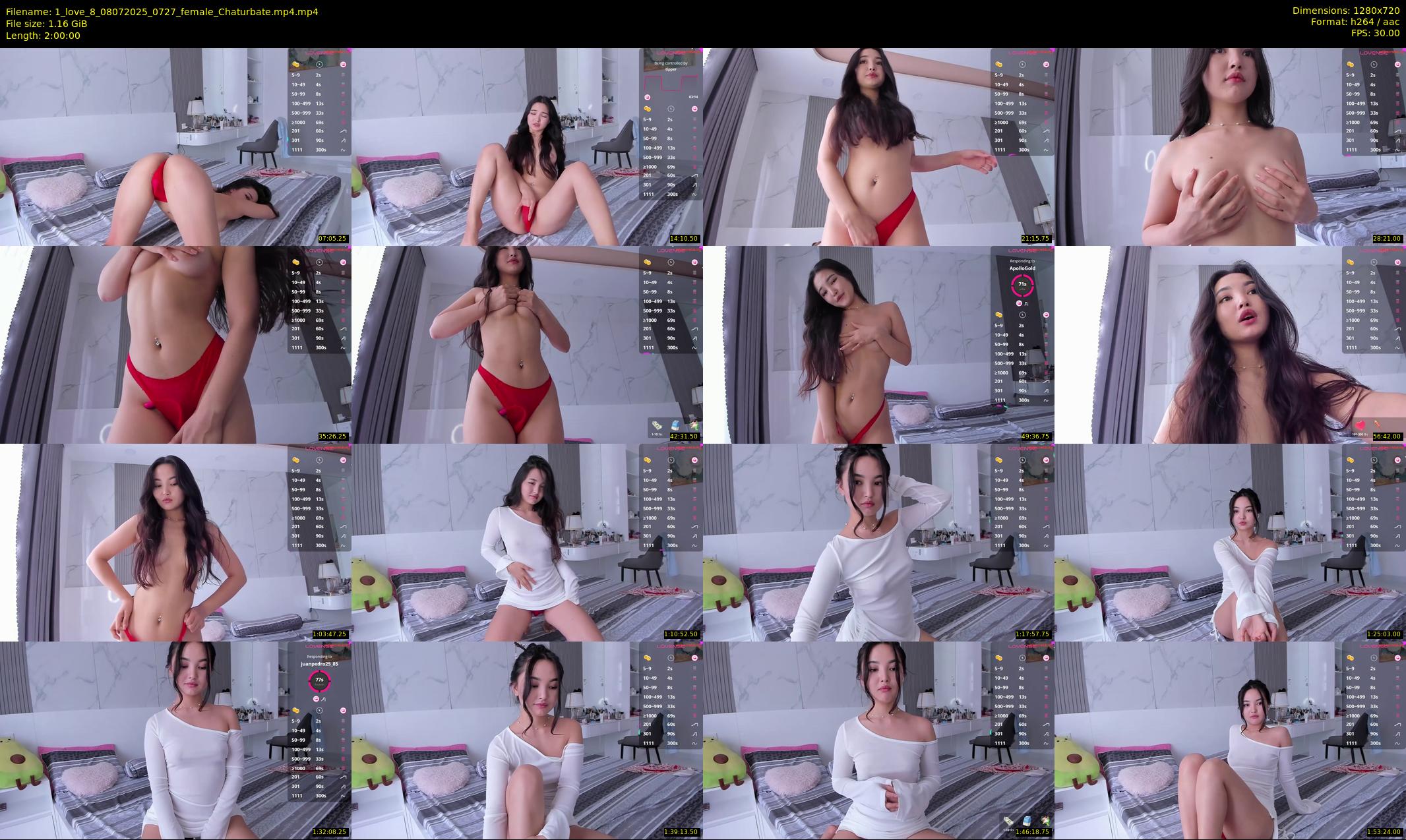 1_love_8 — 120 minute Chaturbate female cam show recording, 720p, Jul 8, 2025