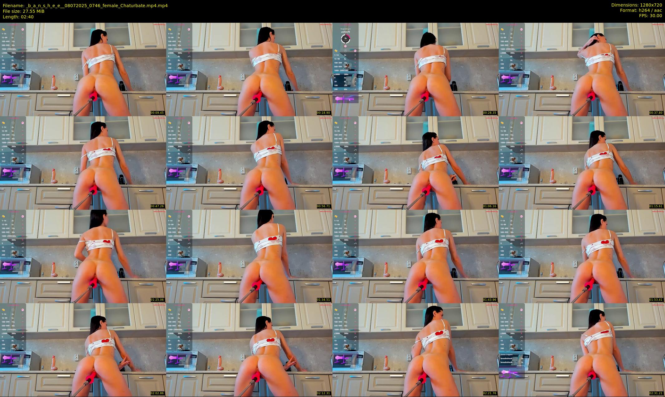_b_a_n_s_h_e_e_ — 3 minute Chaturbate female cam show recording, 720p, Jul 8, 2025