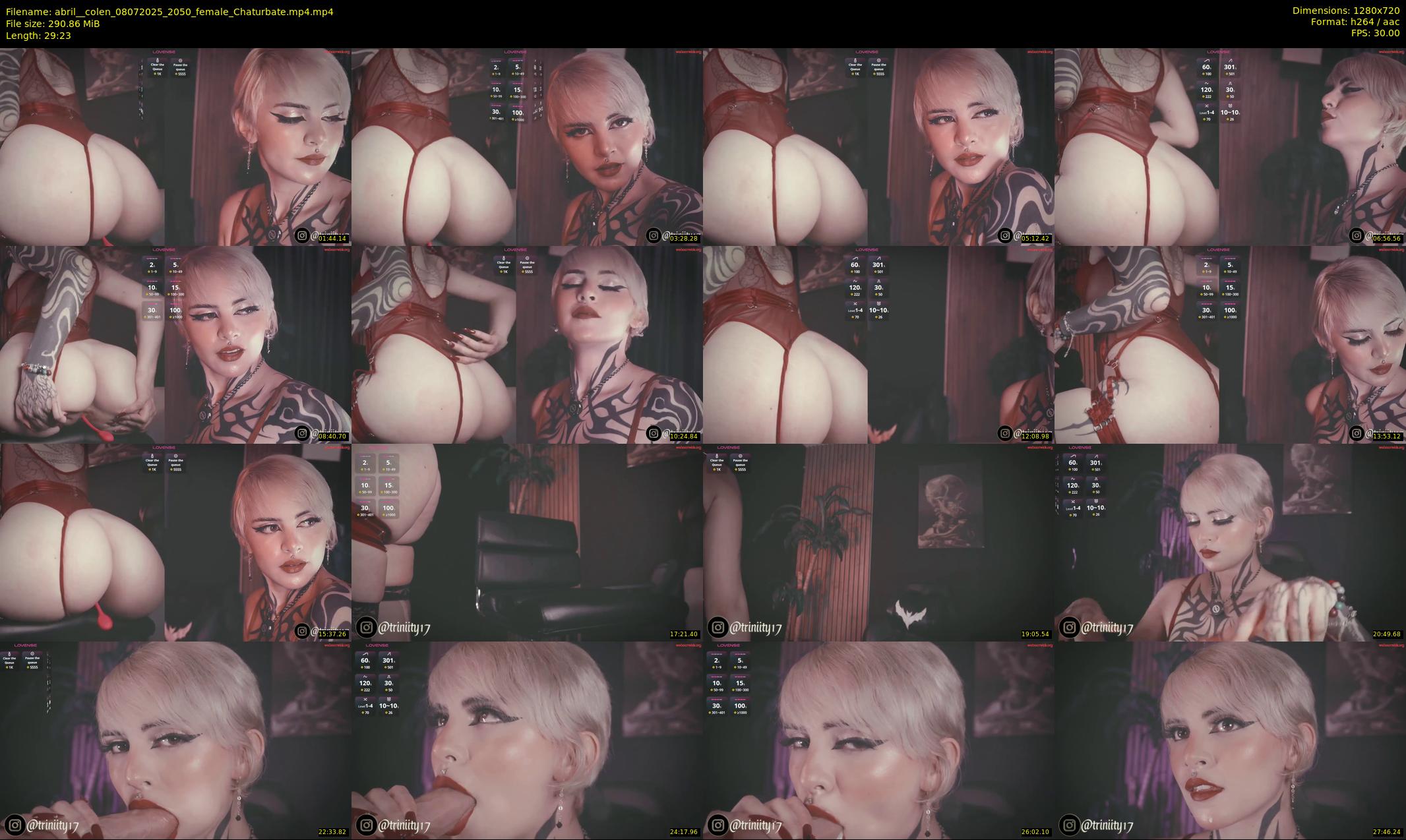 abril__colen — 30 minute Chaturbate female cam show recording, 720p, Jul 8, 2025