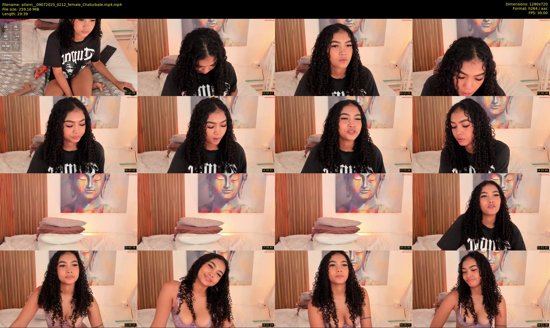 ailann_ — 30 minute Chaturbate female cam show recording, 720p, Jul 9, 2025