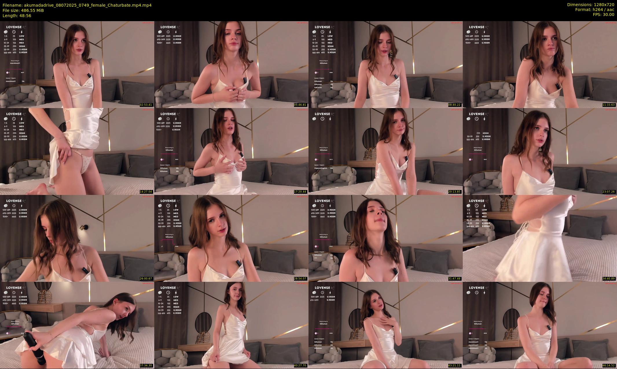 akumadadrive — 49 minute Chaturbate female cam show recording, 720p, Jul 8, 2025