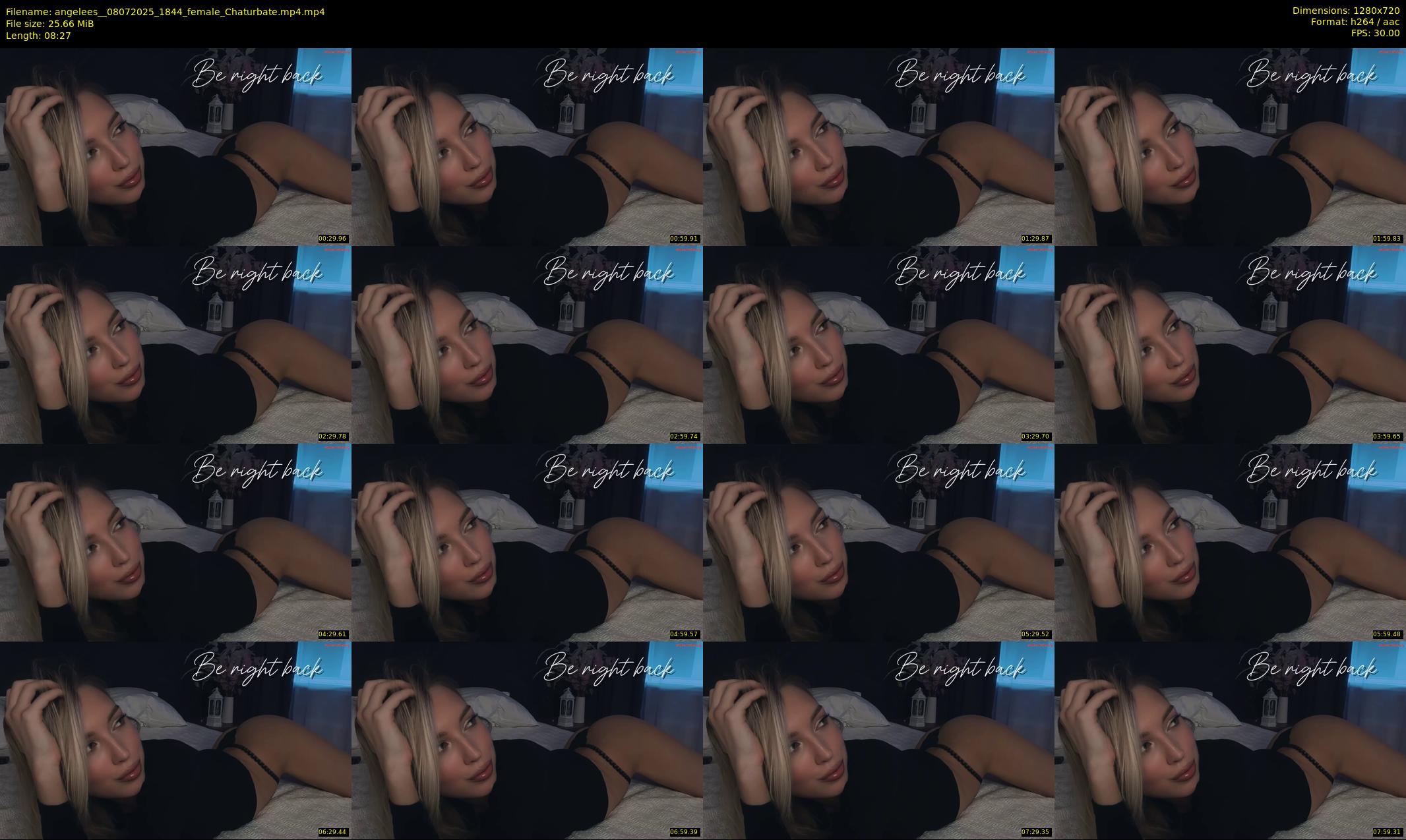 angelees_ — 9 minute Chaturbate female cam show recording, 720p, Jul 8, 2025