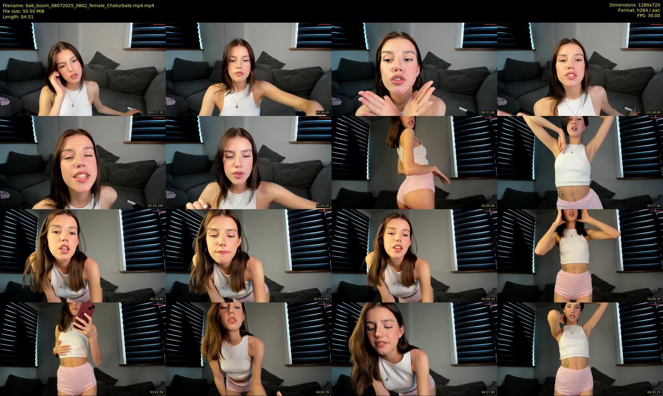 bab_boom — 5 minute Chaturbate couple cam show recording, 720p, Jul 8, 2025