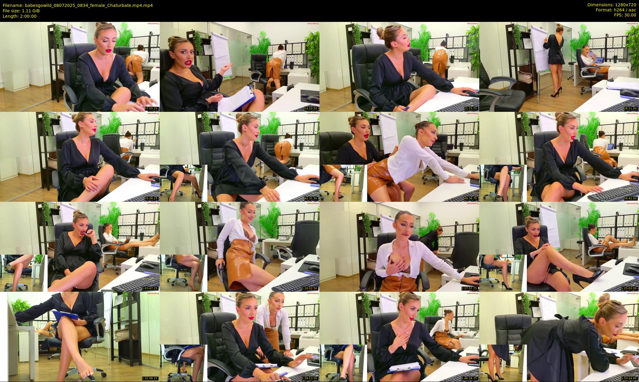 babesgowild — 120 minute Chaturbate couple cam show recording, 720p, Jul 8, 2025