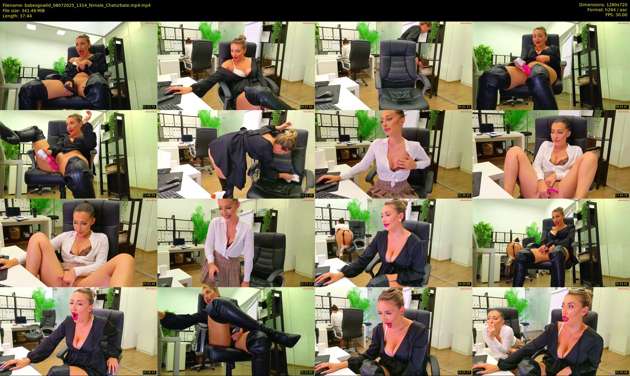 babesgowild — 38 minute Chaturbate couple cam show recording, 720p, Jul 8, 2025