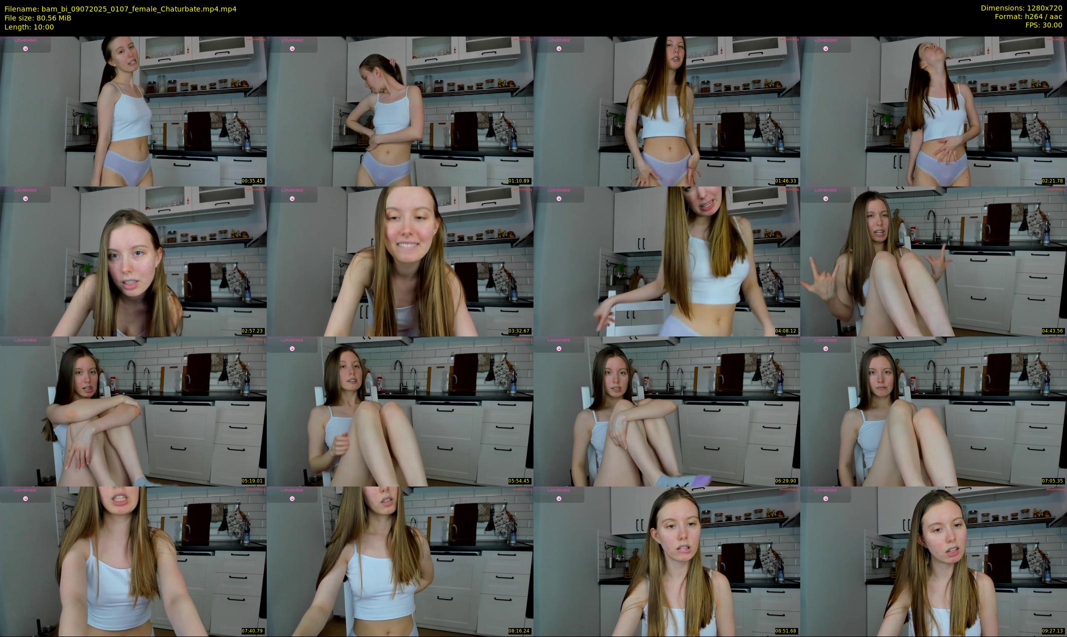 bam_bi — 10 minute Chaturbate female cam show recording, 720p, Jul 9, 2025