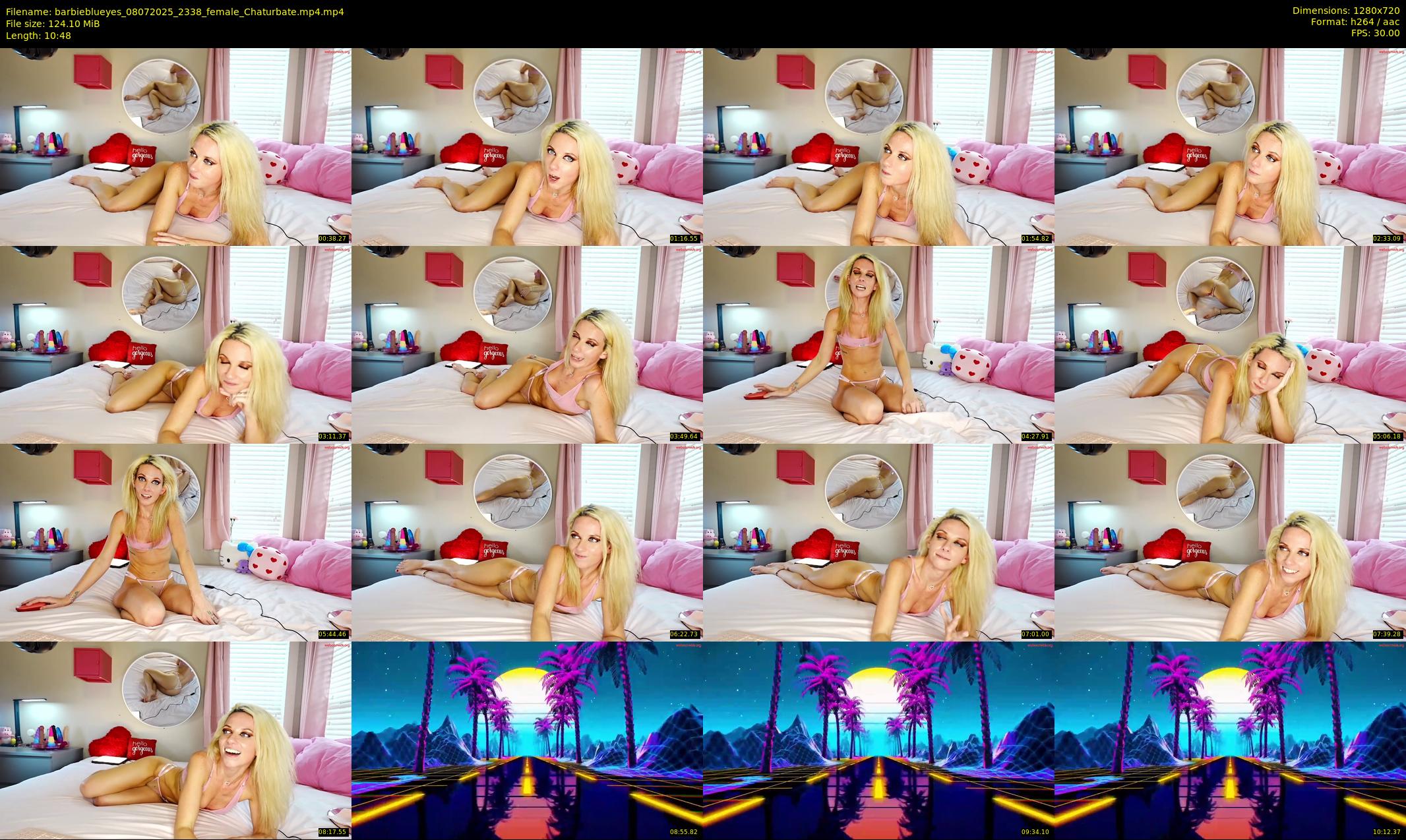 barbieblueyes — 11 minute Chaturbate female cam show recording, 720p, Jul 8, 2025