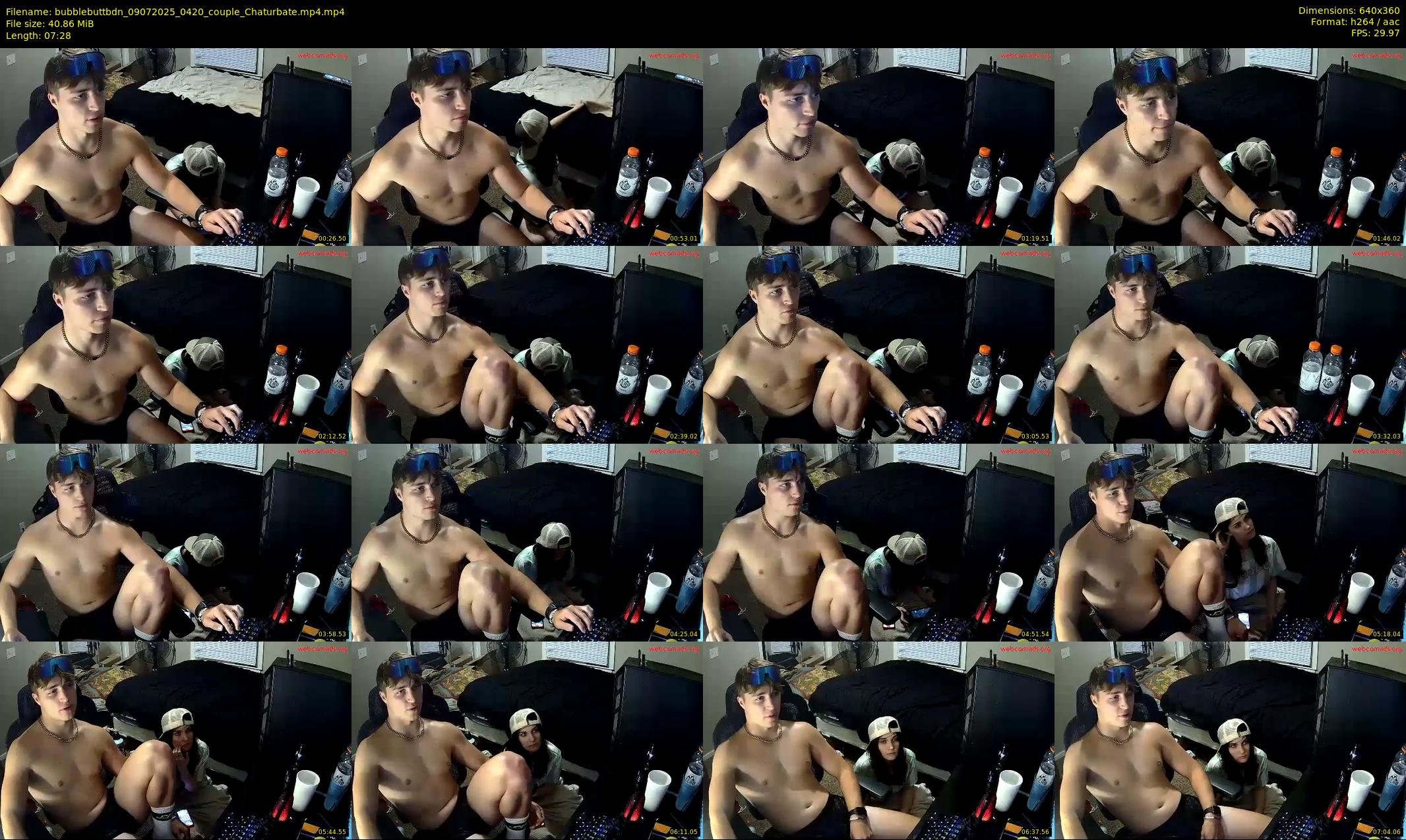 bubblebuttbdn — 8 minute Chaturbate male cam show recording, 360p, Jul 9, 2025