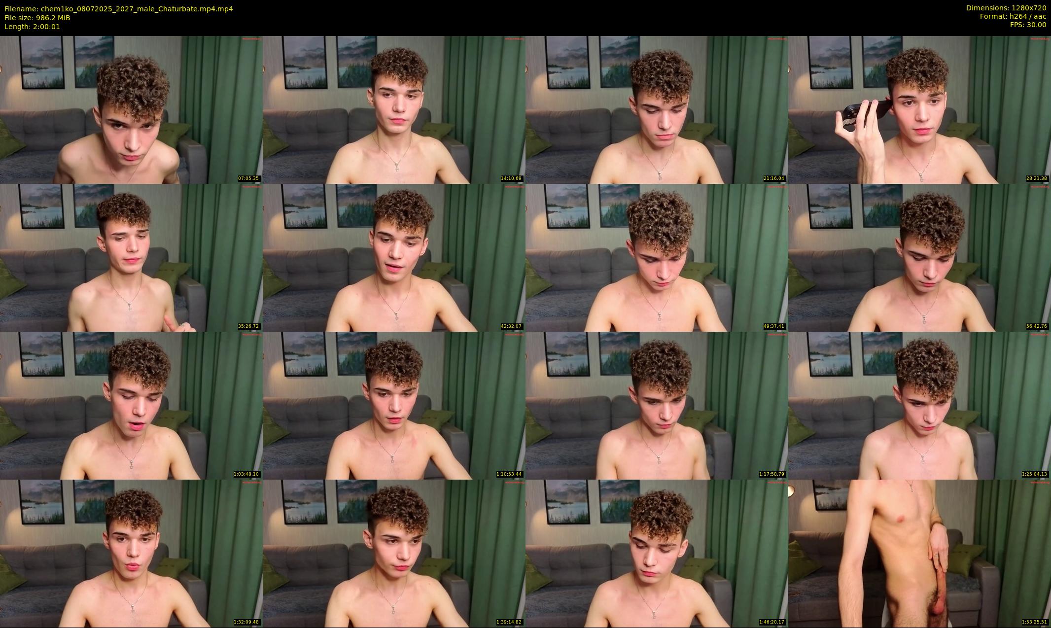 chem1ko — 121 minute Chaturbate male cam show recording, 720p, Jul 8, 2025
