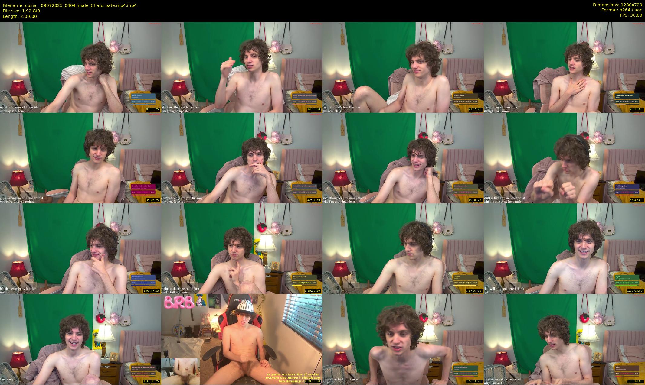 cokia_ — 120 minute Chaturbate male cam show recording, 720p, Jul 9, 2025