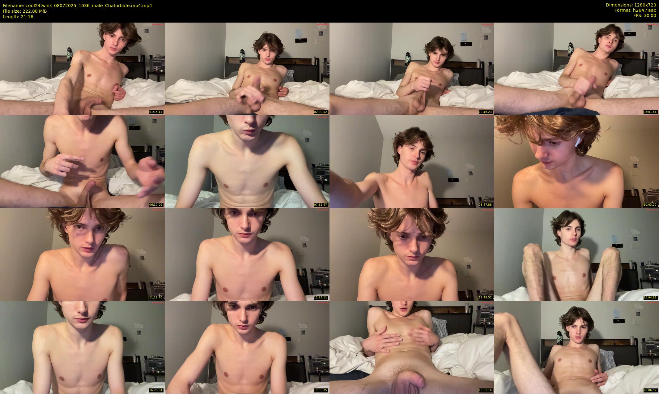 cool24twink — 22 minute Chaturbate male cam show recording, 720p, Jul 8, 2025