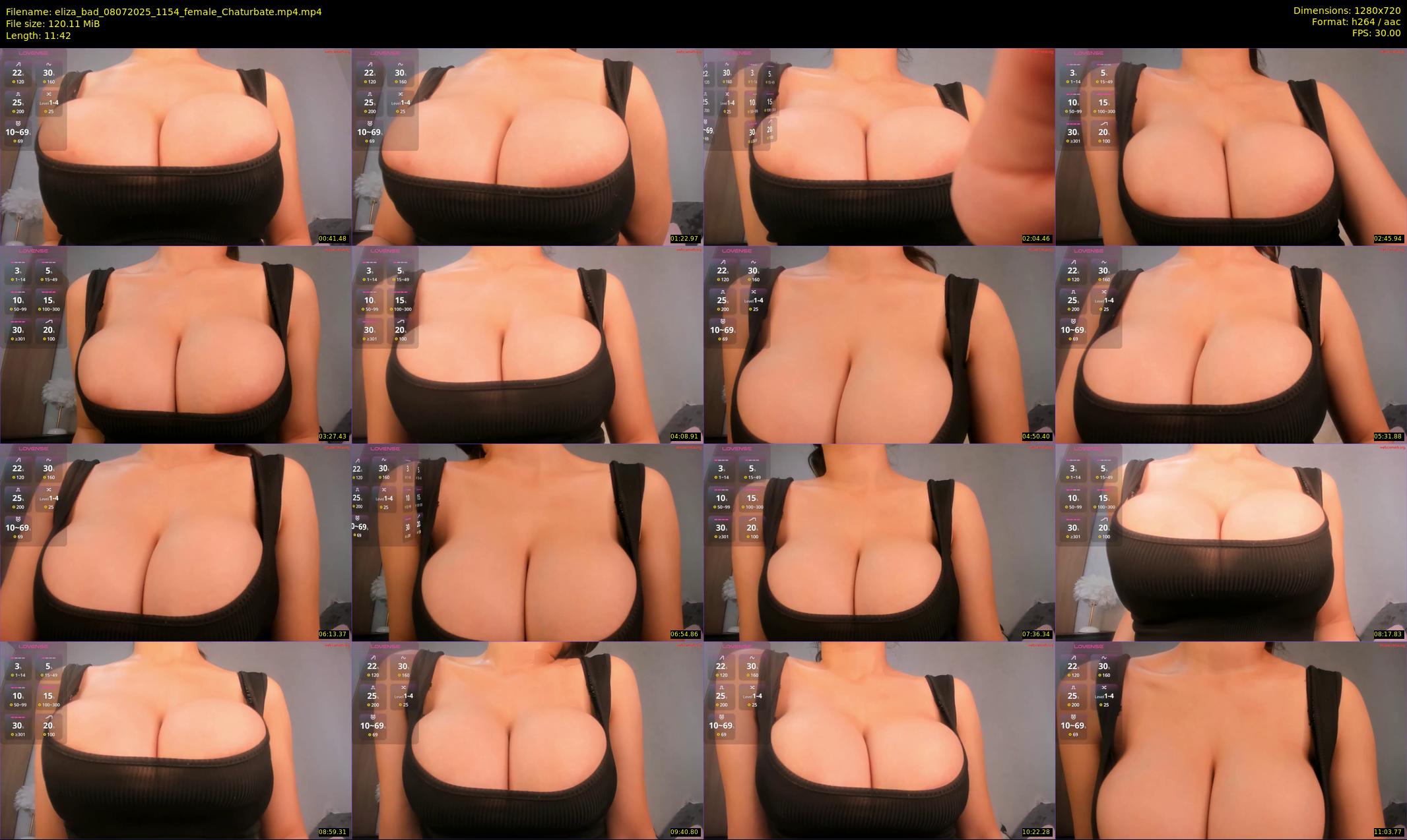 eliza_bad — 12 minute Chaturbate female cam show recording, 720p, Jul 8, 2025