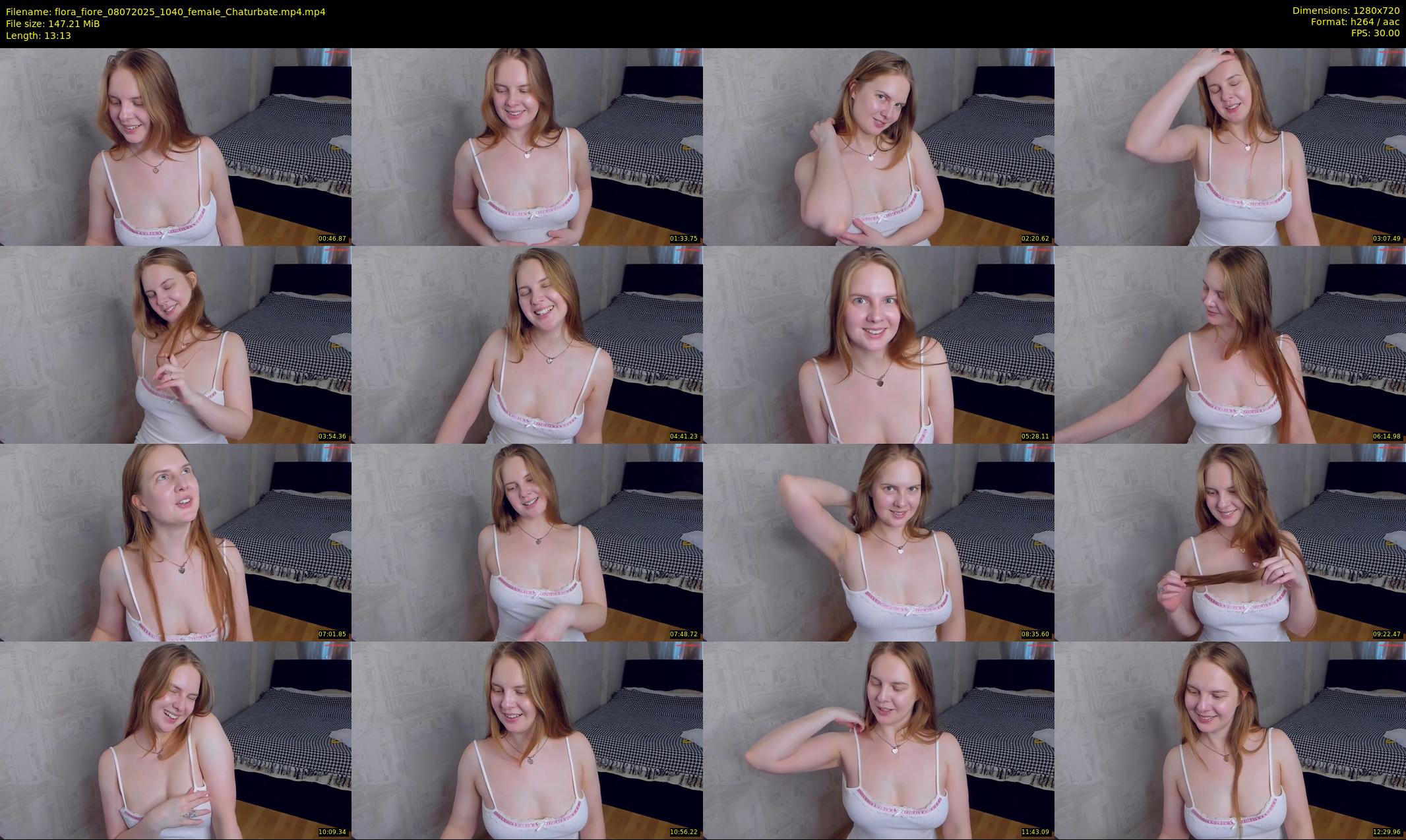 flora_fiore — 14 minute Chaturbate female cam show recording, 720p, Jul 8, 2025