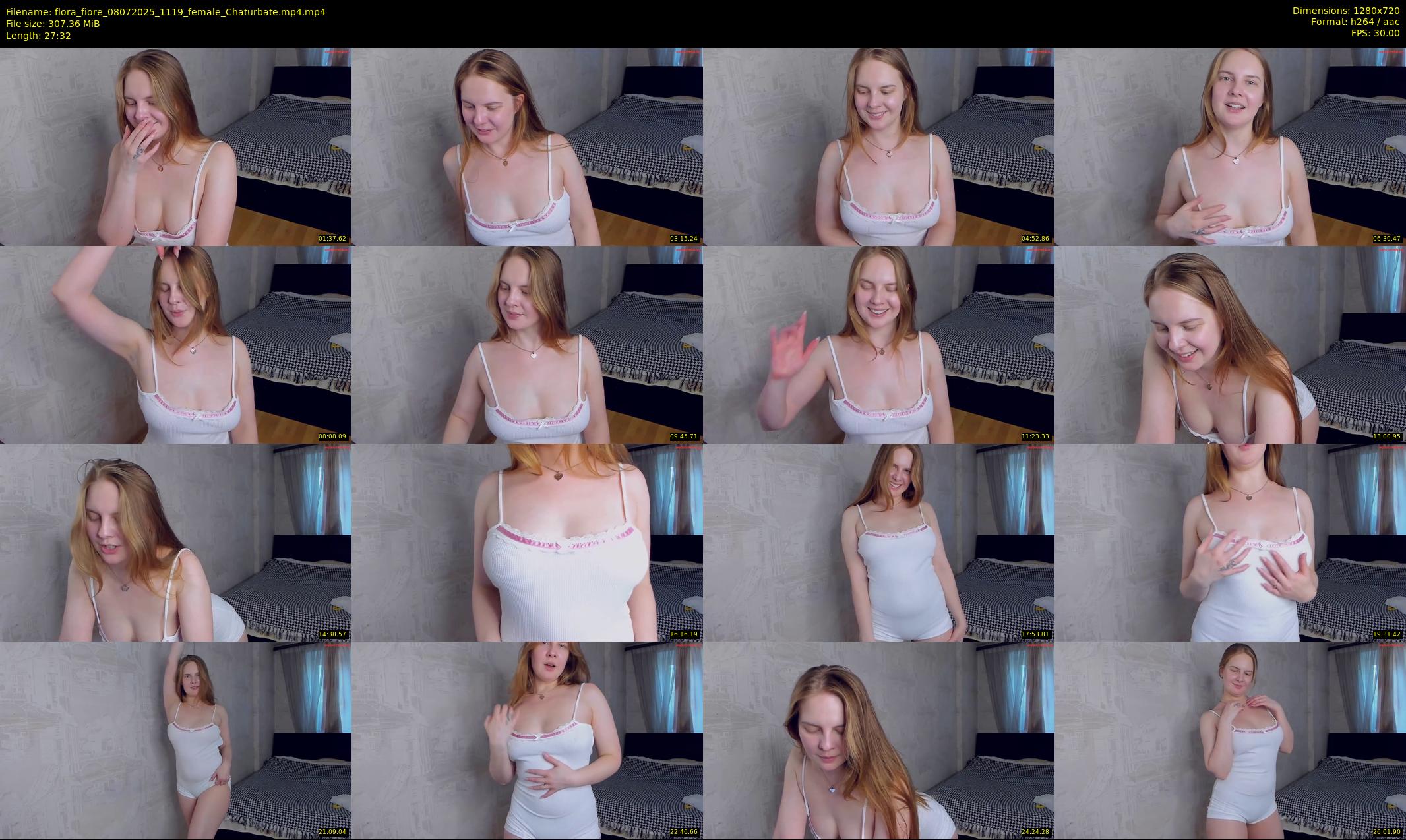 flora_fiore — 28 minute Chaturbate female cam show recording, 720p, Jul 8, 2025