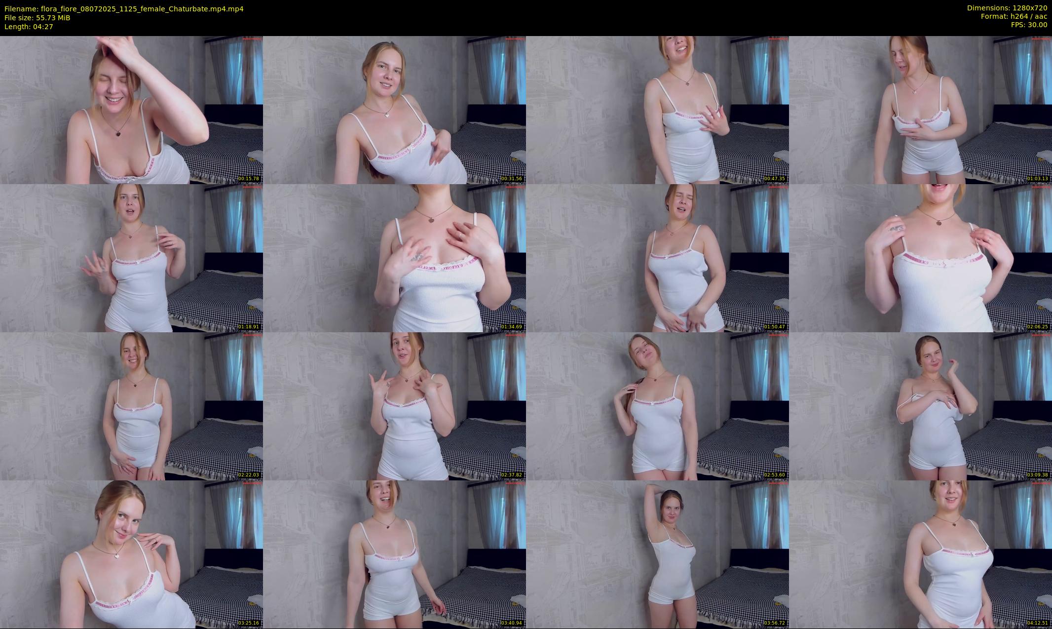 flora_fiore — 5 minute Chaturbate female cam show recording, 720p, Jul 8, 2025