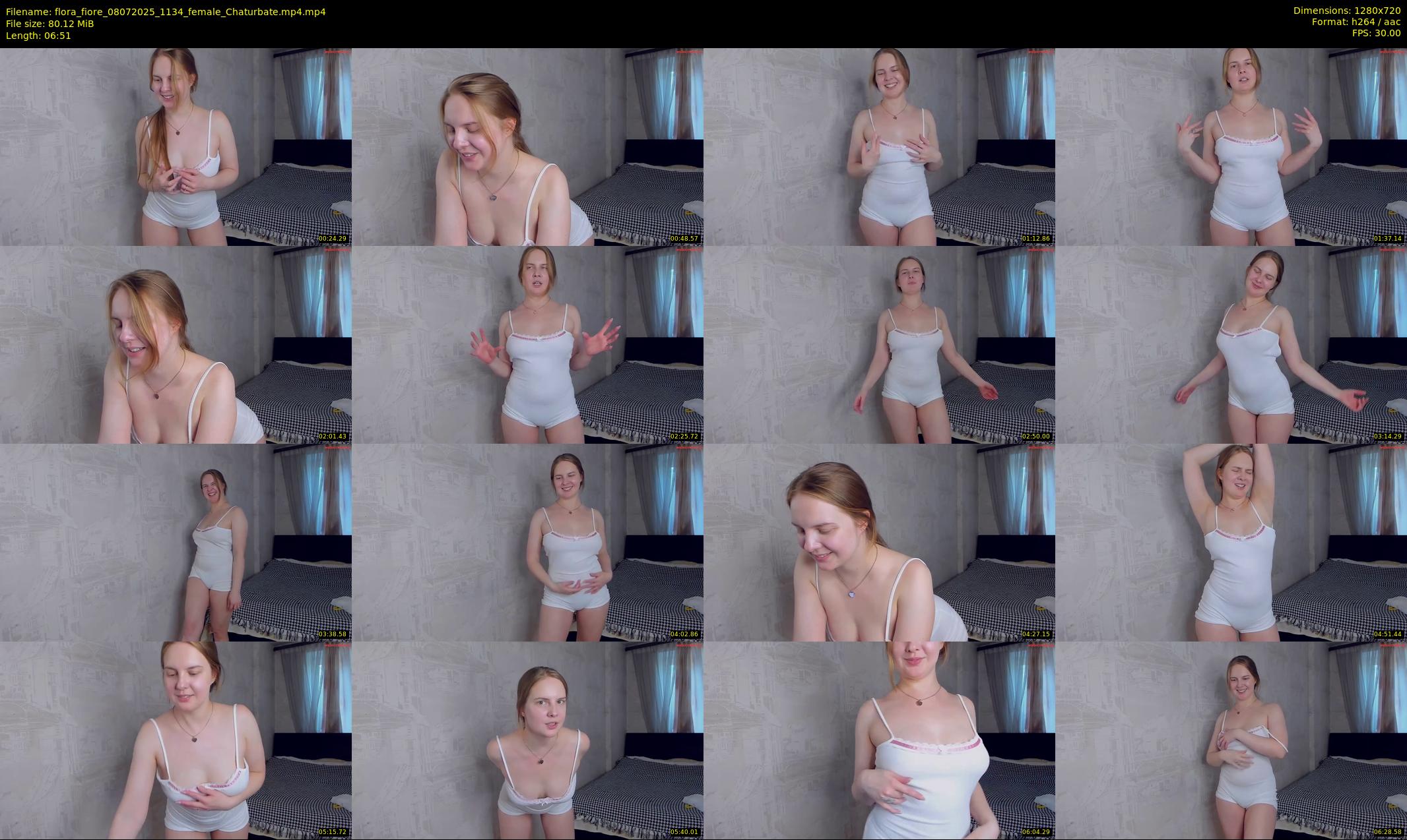 flora_fiore — 7 minute Chaturbate female cam show recording, 720p, Jul 8, 2025