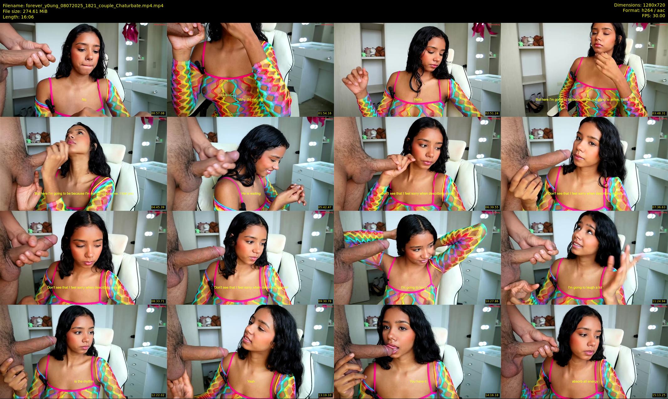 forever_y0ung — 17 minute Chaturbate couple cam show recording, 720p, Jul 8, 2025