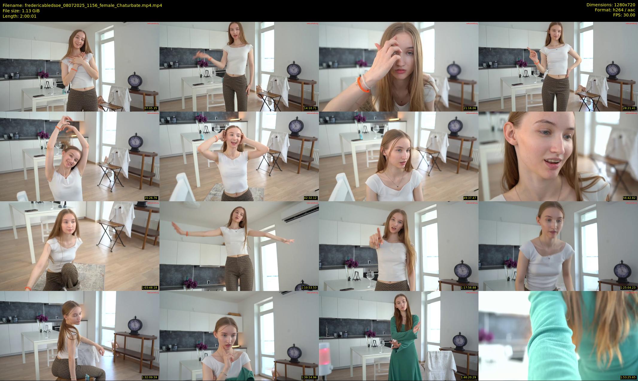 fredericabledsoe — 121 minute Chaturbate female cam show recording, 720p, Jul 8, 2025