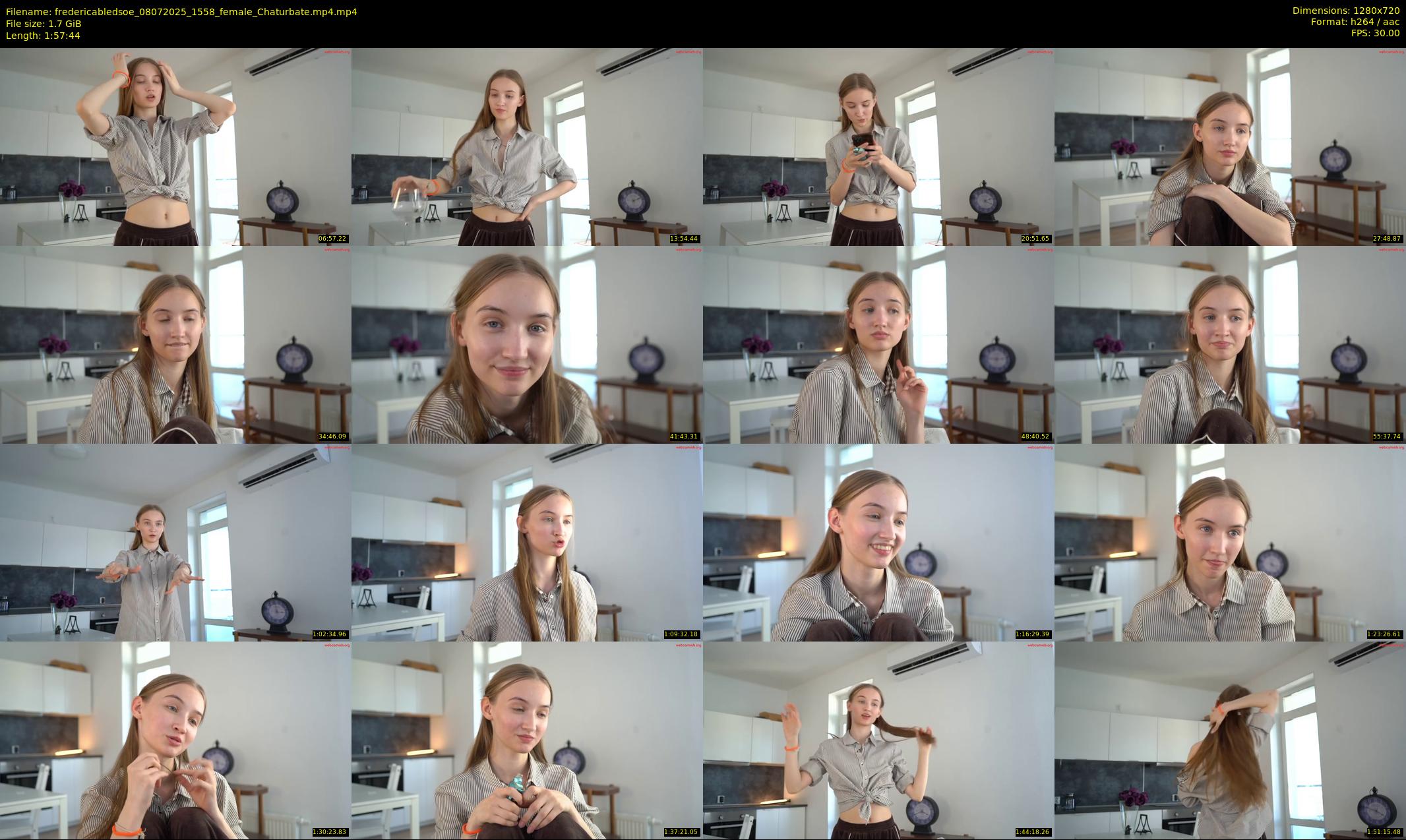 fredericabledsoe — 118 minute Chaturbate female cam show recording, 720p, Jul 8, 2025
