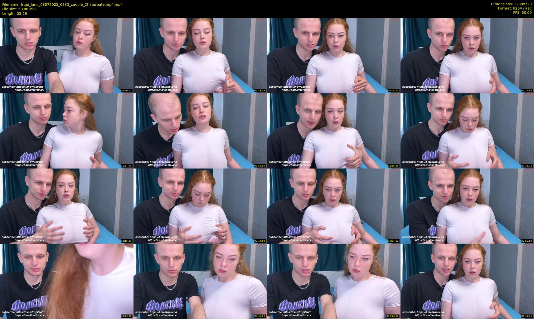 frupi_land — 6 minute Chaturbate couple cam show recording, 720p, Jul 8, 2025