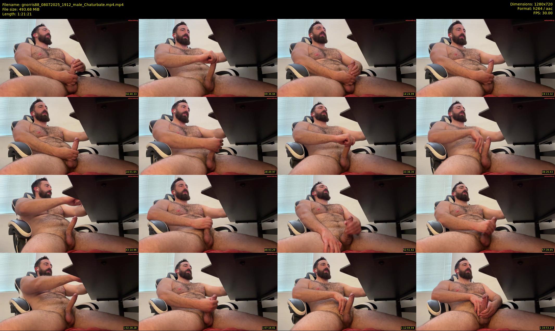 gnorris88 — 82 minute Chaturbate male cam show recording, 720p, Jul 8, 2025
