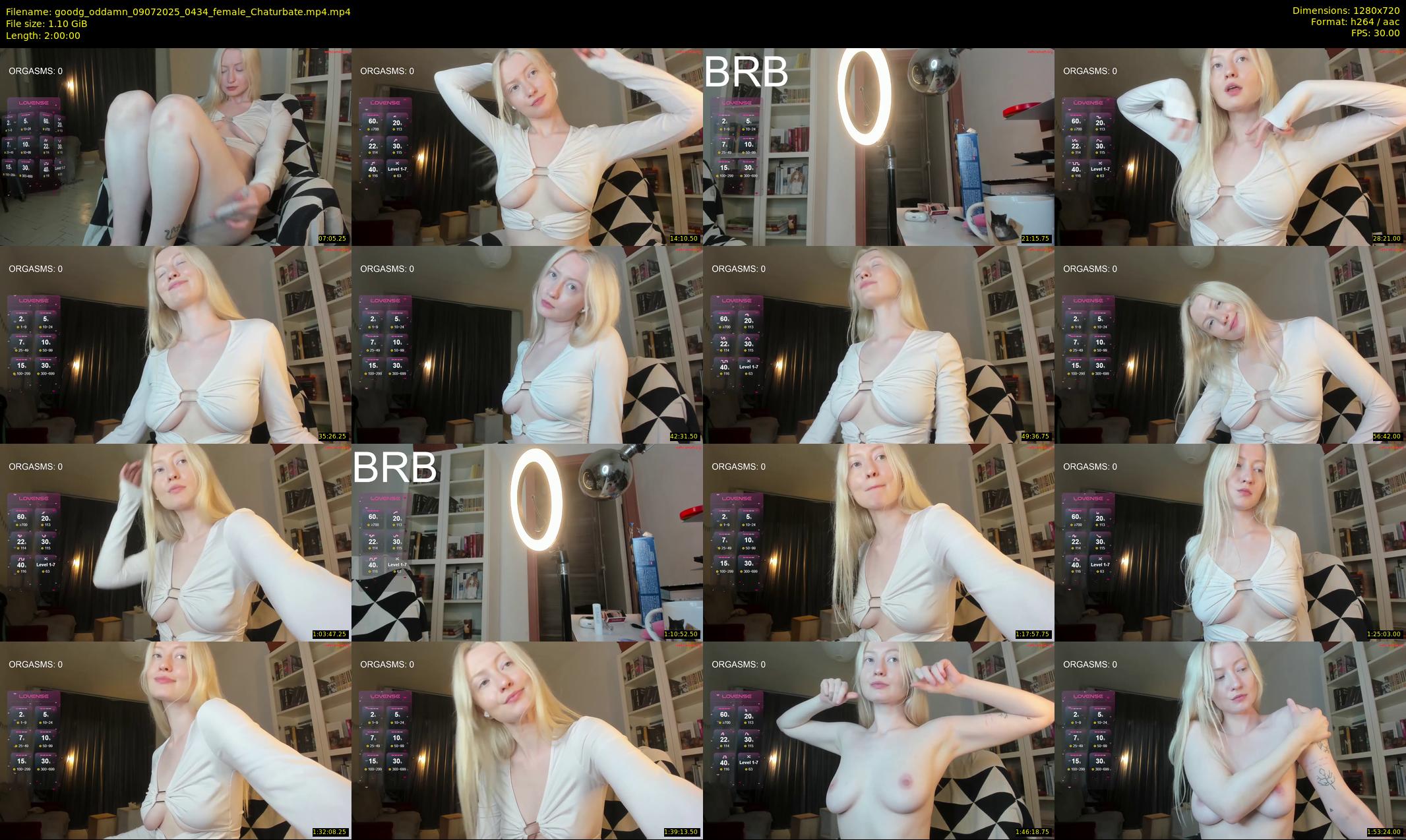 goodg_oddamn — 120 minute Chaturbate female cam show recording, 720p, Jul 9, 2025