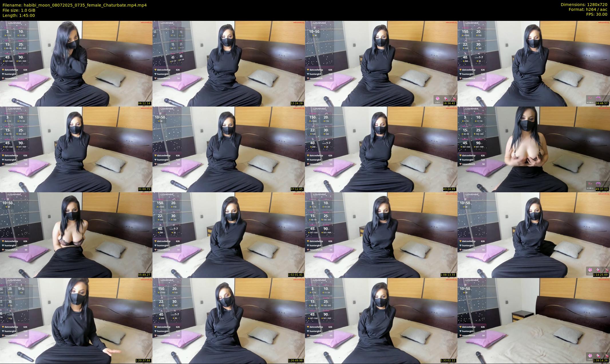 habibi_moon — 105 minute Chaturbate female cam show recording, 720p, Jul 8, 2025
