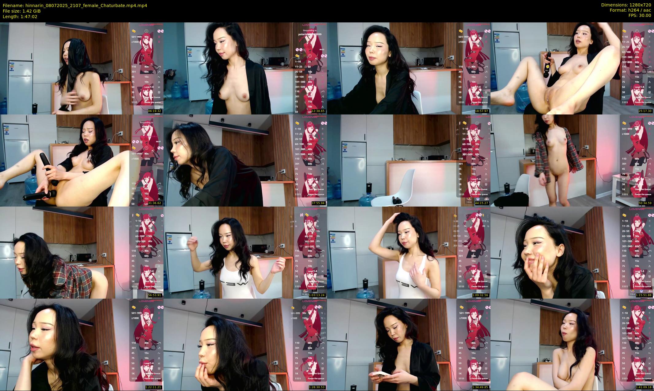 hinnarin — 108 minute Chaturbate female cam show recording, 720p, Jul 8, 2025