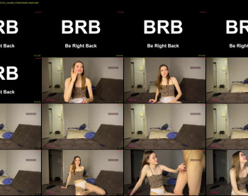 holybabe342 — 22 minute Chaturbate couple cam show recording, 720p, Jul 8, 2025