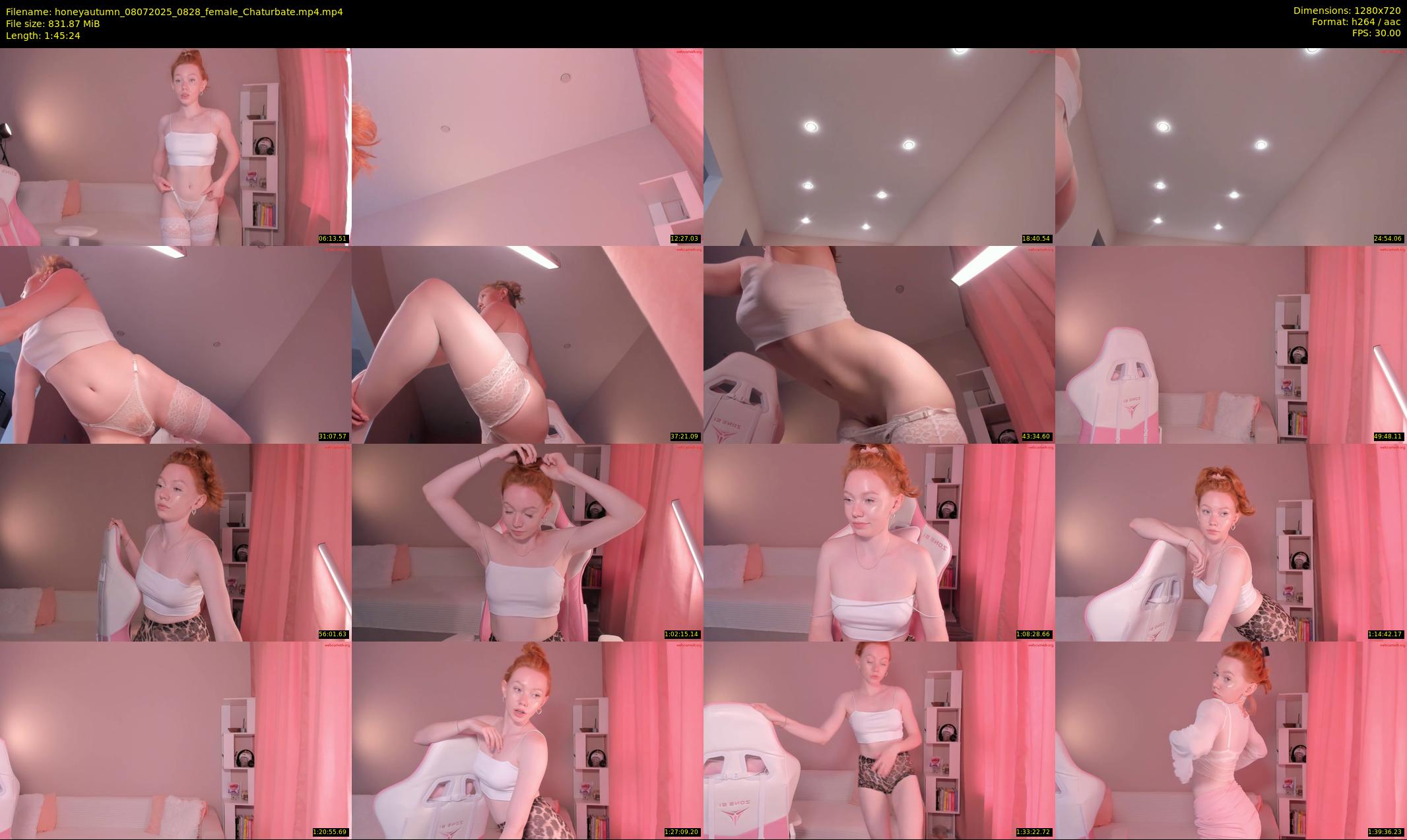 honeyautumn — 106 minute Chaturbate female cam show recording, 720p, Jul 8, 2025