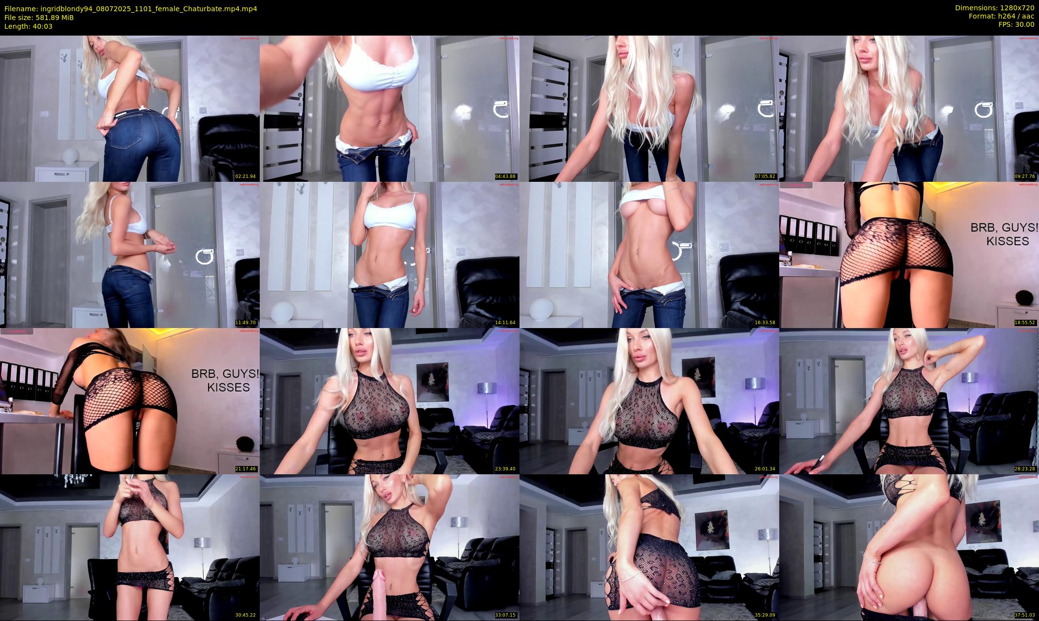 ingridblondy94 — 41 minute Chaturbate female cam show recording, 720p, Jul 8, 2025