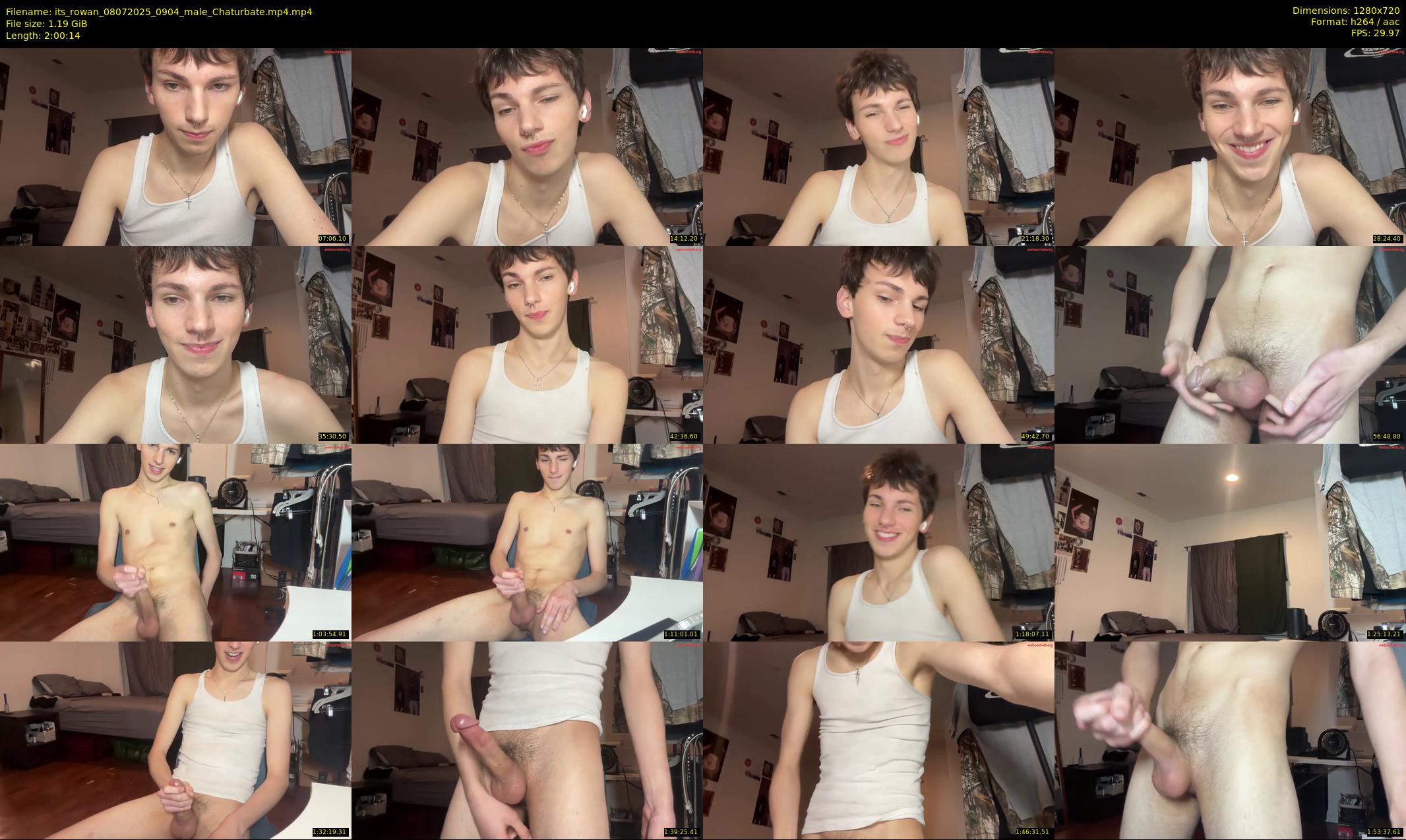 its_rowan — 121 minute Chaturbate male cam show recording, 720p, Jul 8, 2025