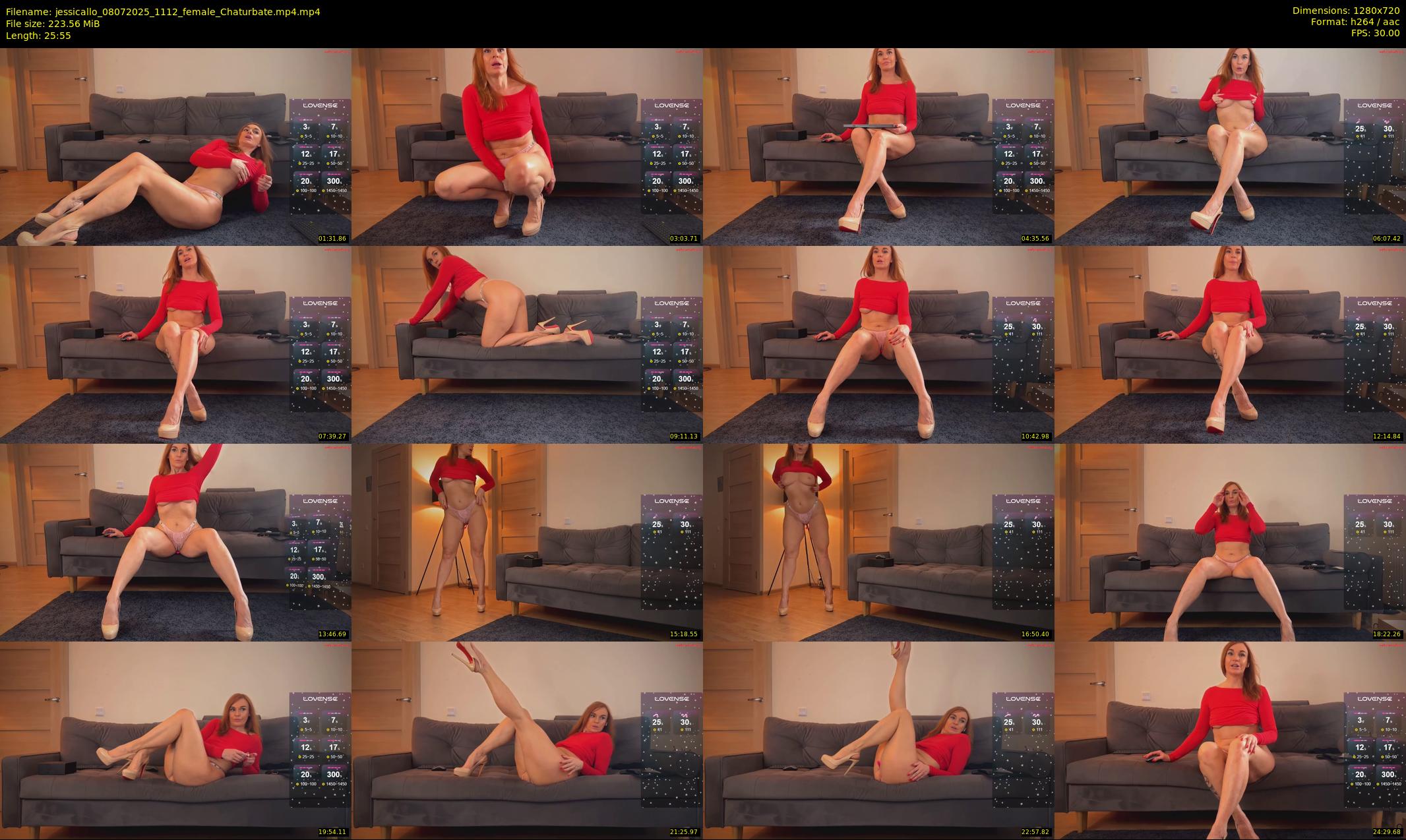 jessicallo — 26 minute Chaturbate female cam show recording, 720p, Jul 8, 2025