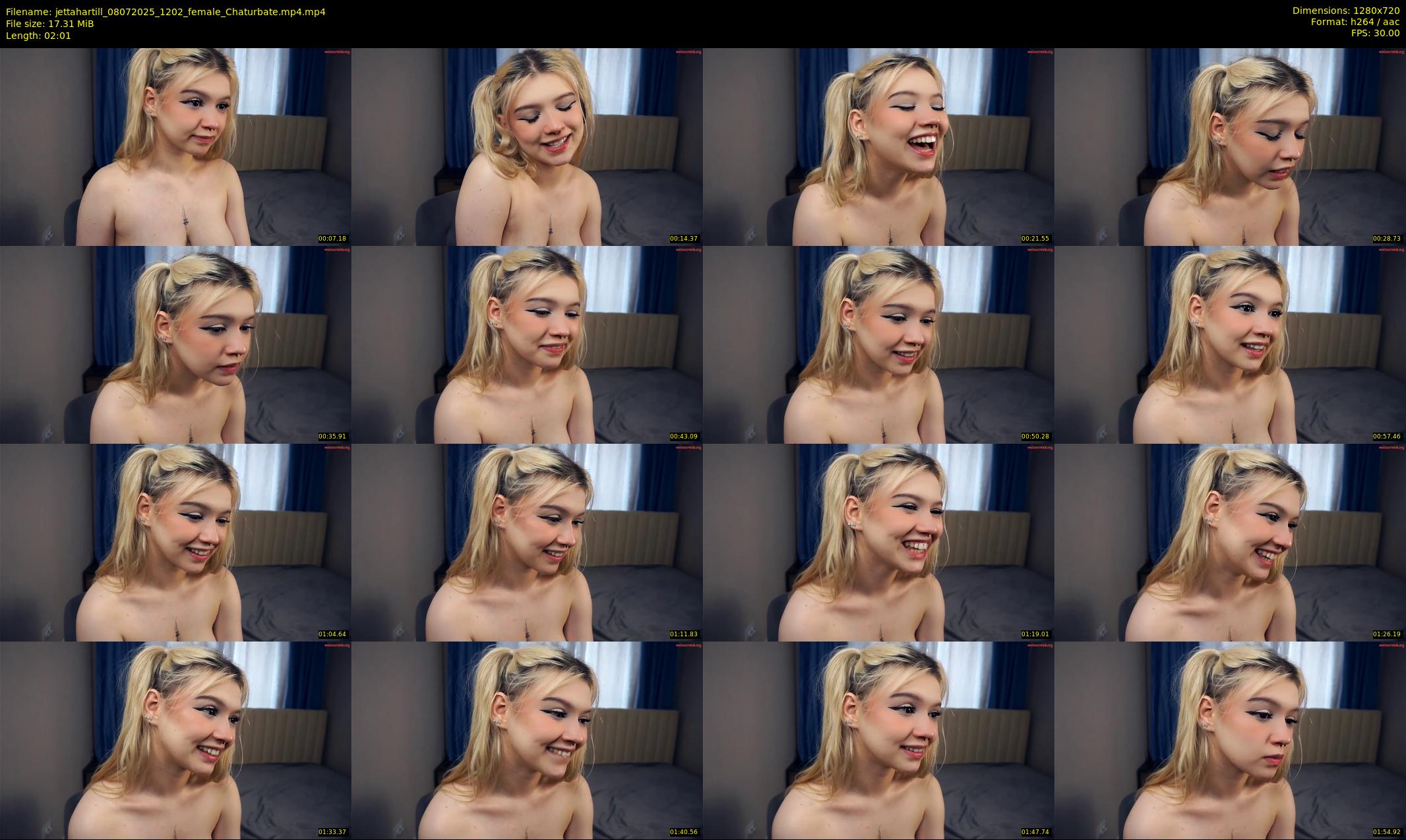 jettahartill — 3 minute Chaturbate female cam show recording, 720p, Jul 8, 2025