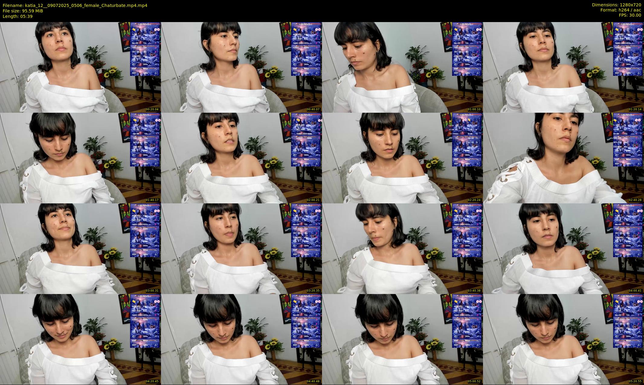 katia_12_ — 6 minute Chaturbate female cam show recording, 720p, Jul 9, 2025