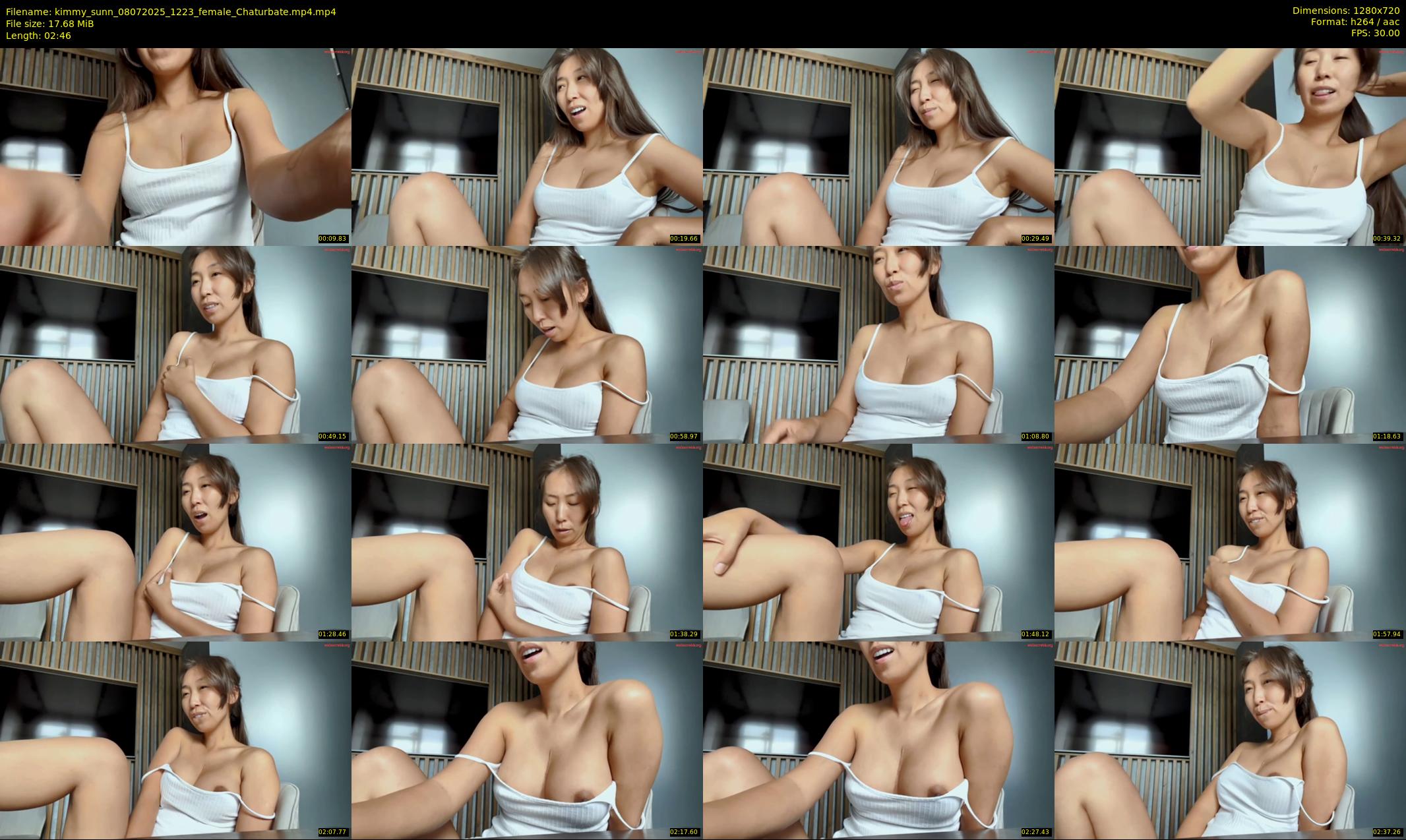 kimmy_sunn — 3 minute Chaturbate female cam show recording, 720p, Jul 8, 2025