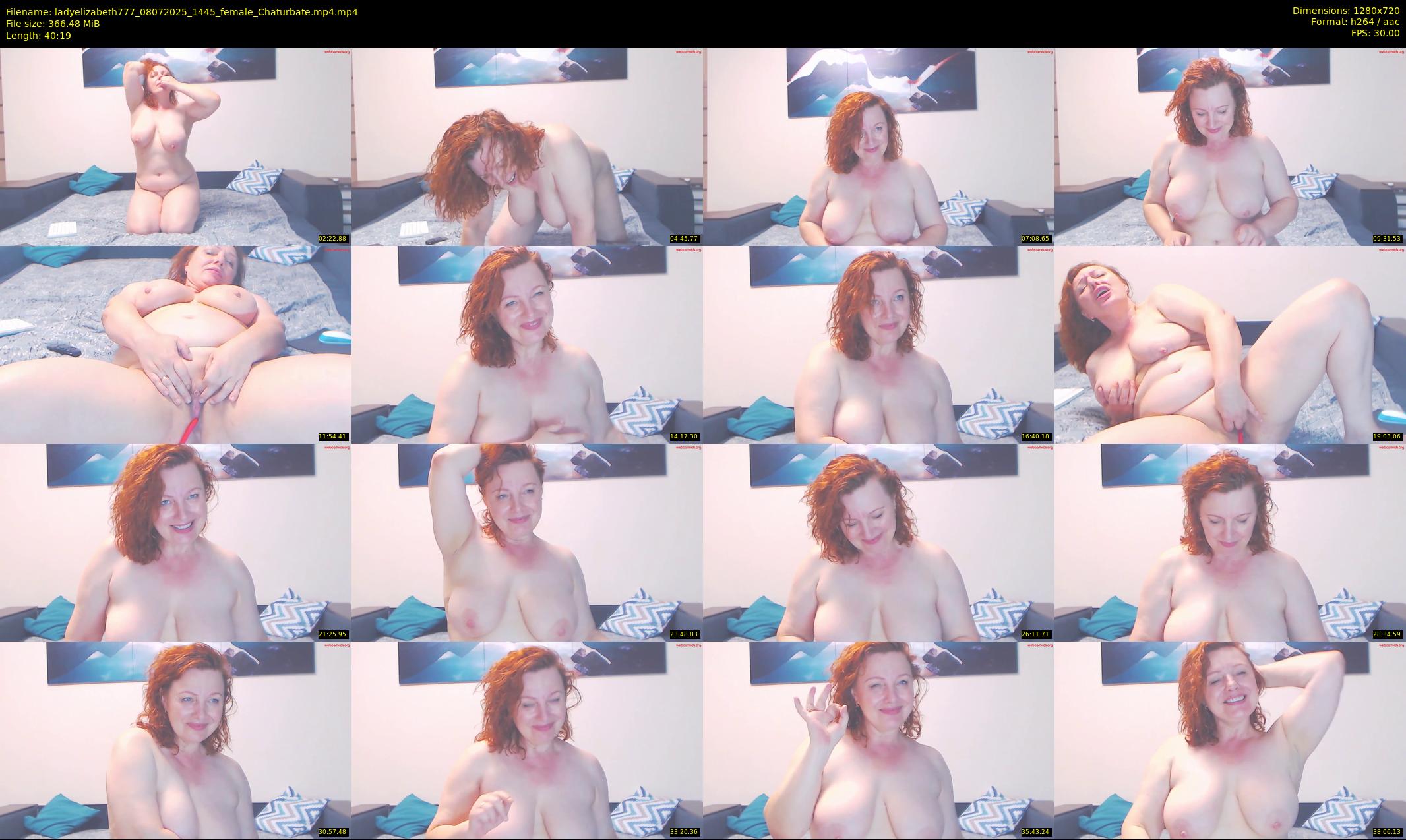 ladyelizabeth777 — 41 minute Chaturbate female cam show recording, 720p, Jul 8, 2025