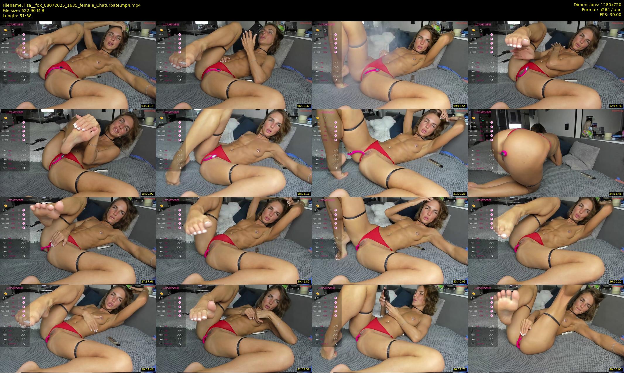 lisa__fox — 52 minute Chaturbate female cam show recording, 720p, Jul 8, 2025