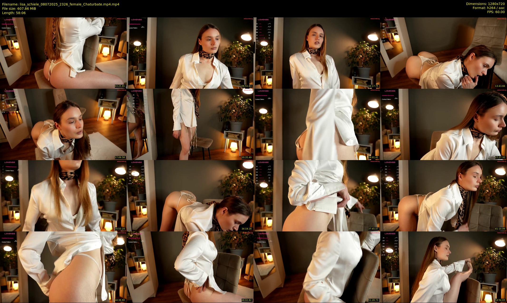 lisa_schiele — 59 minute Chaturbate female cam show recording, 720p, Jul 8, 2025