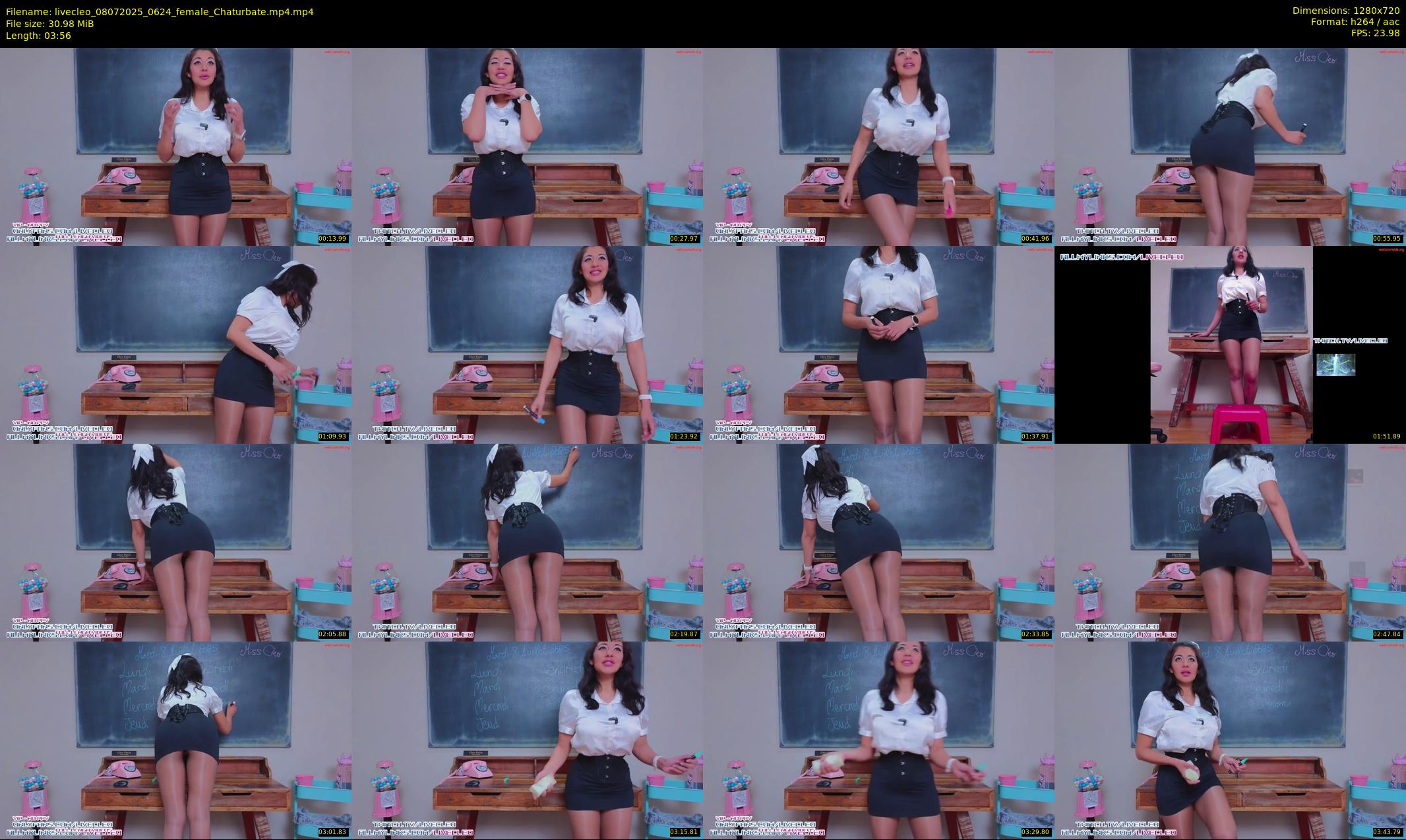 livecleo — 4 minute Chaturbate female cam show recording, 720p, Jul 8, 2025