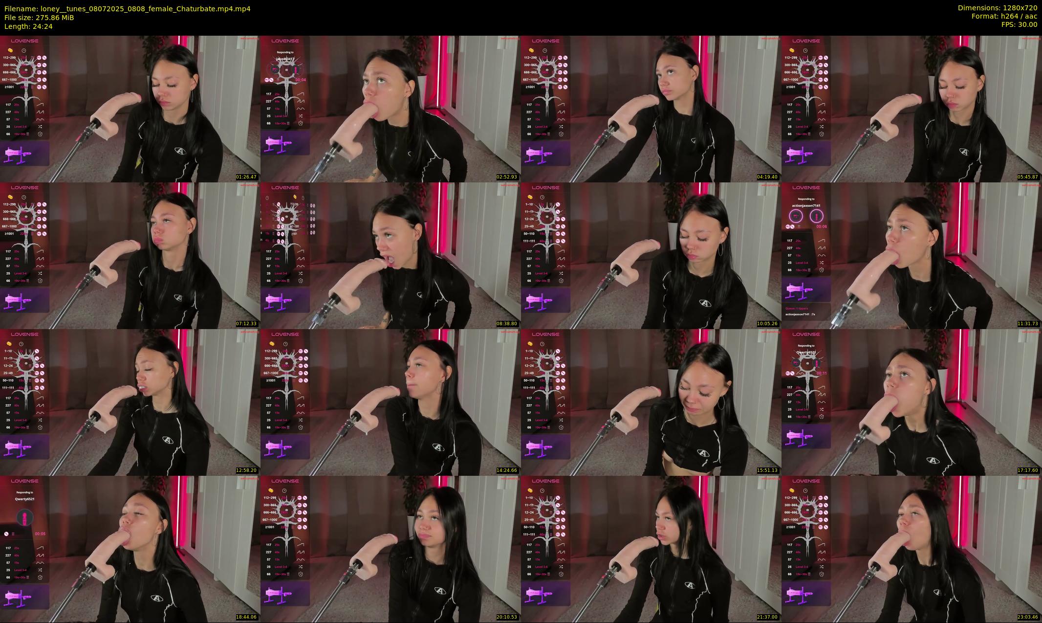 loney__tunes — 25 minute Chaturbate female cam show recording, 720p, Jul 8, 2025
