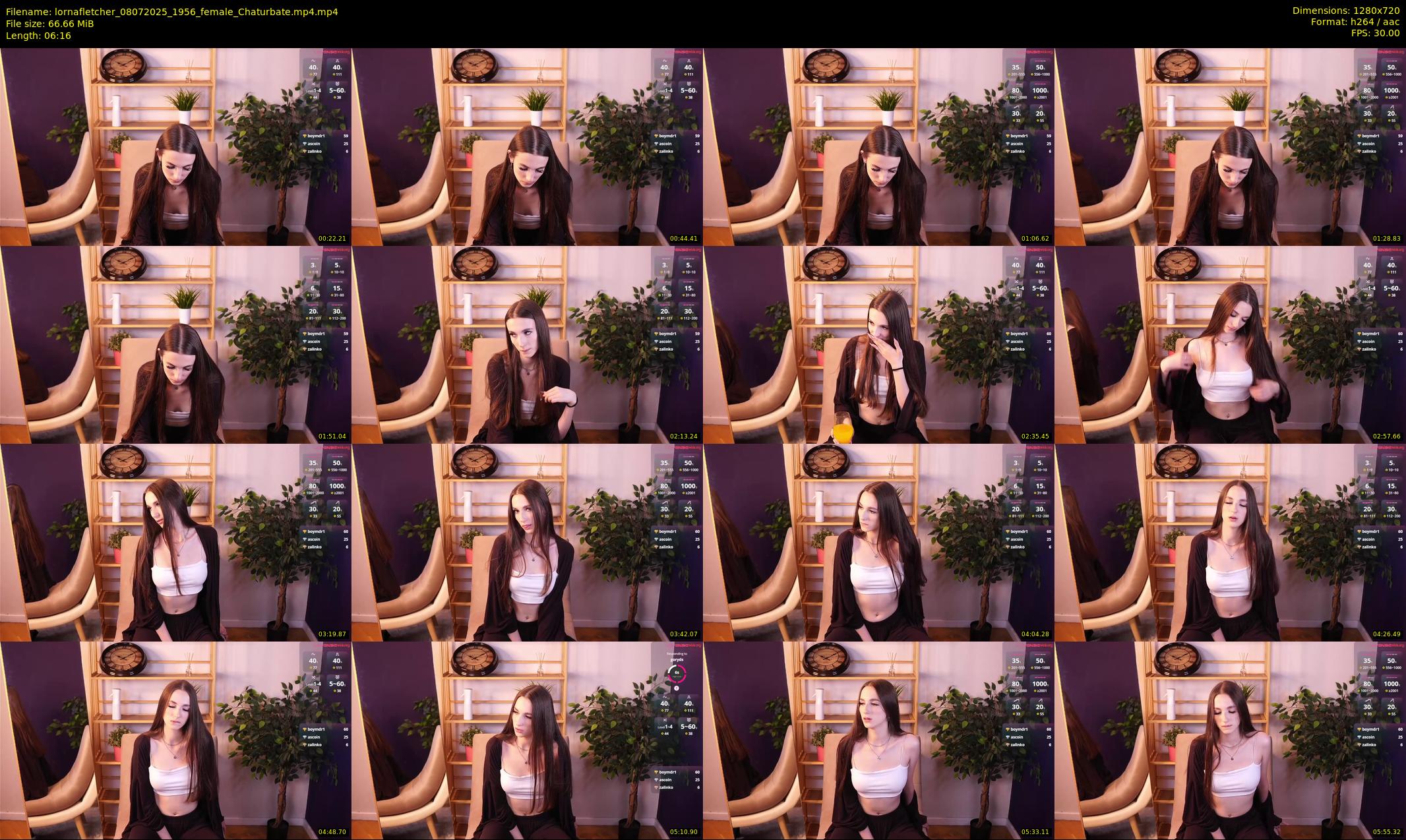 lornafletcher — 7 minute Chaturbate female cam show recording, 720p, Jul 8, 2025