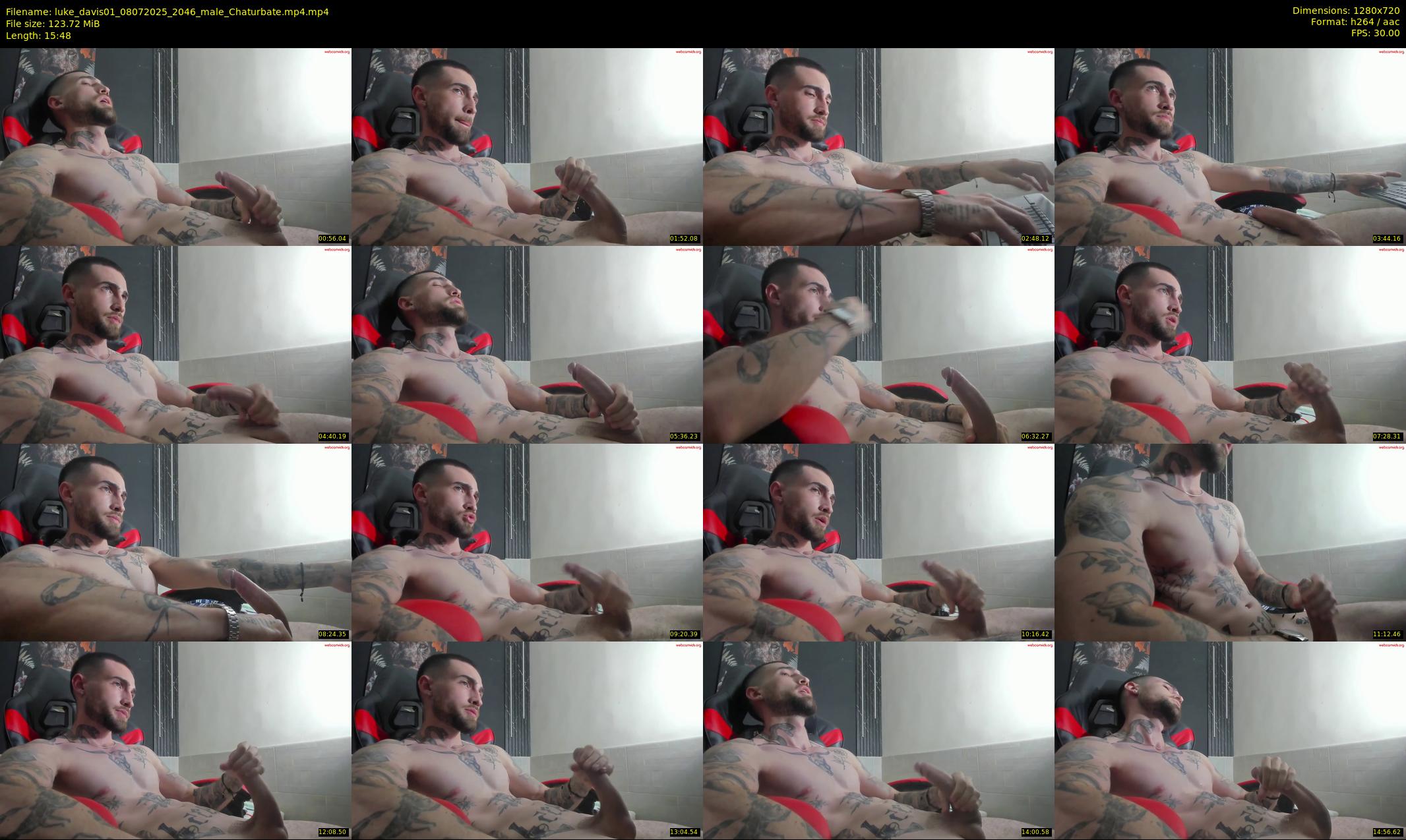 luke_davis01 — 16 minute Chaturbate male cam show recording, 720p, Jul 8, 2025