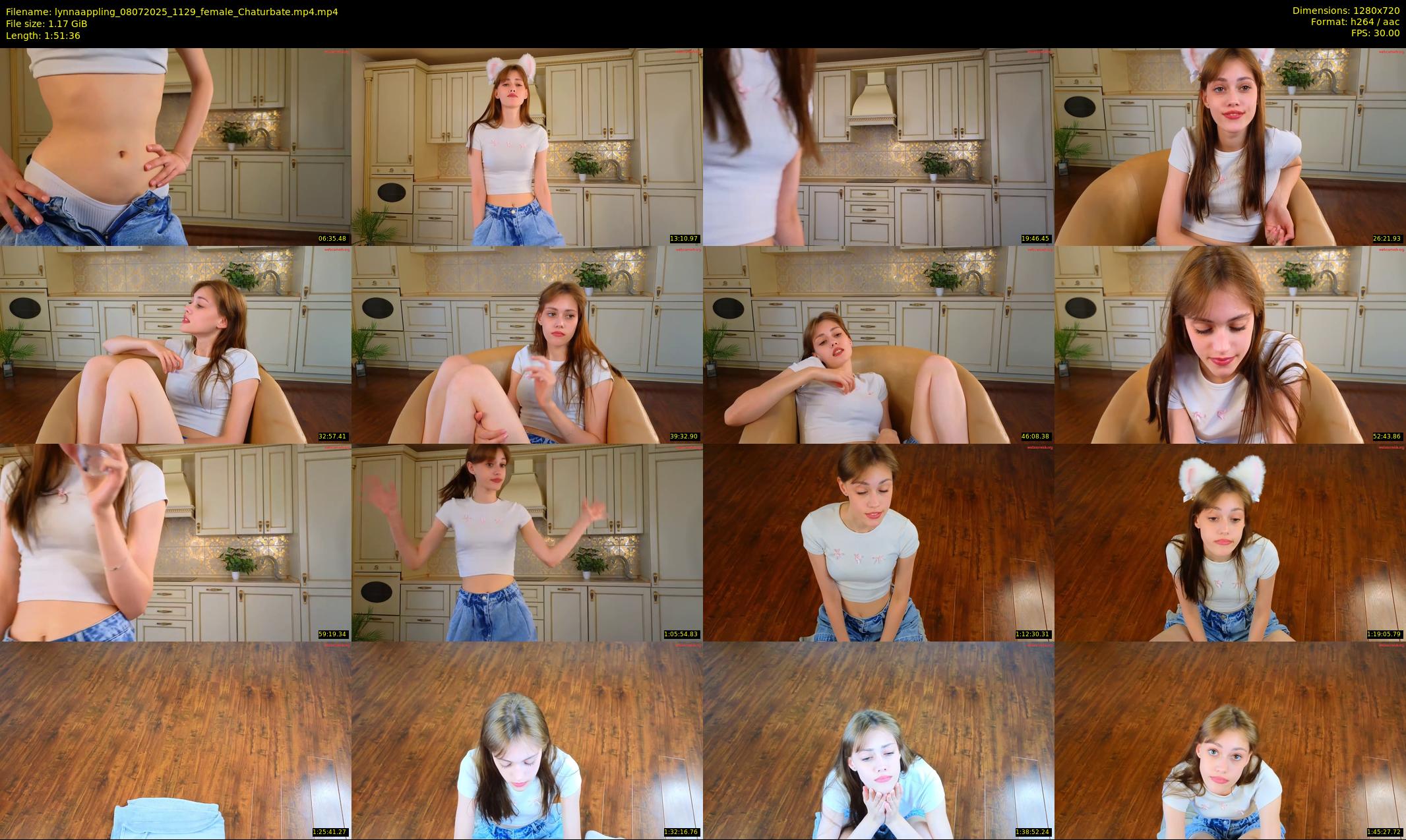 lynnaappling — 112 minute Chaturbate female cam show recording, 720p, Jul 8, 2025