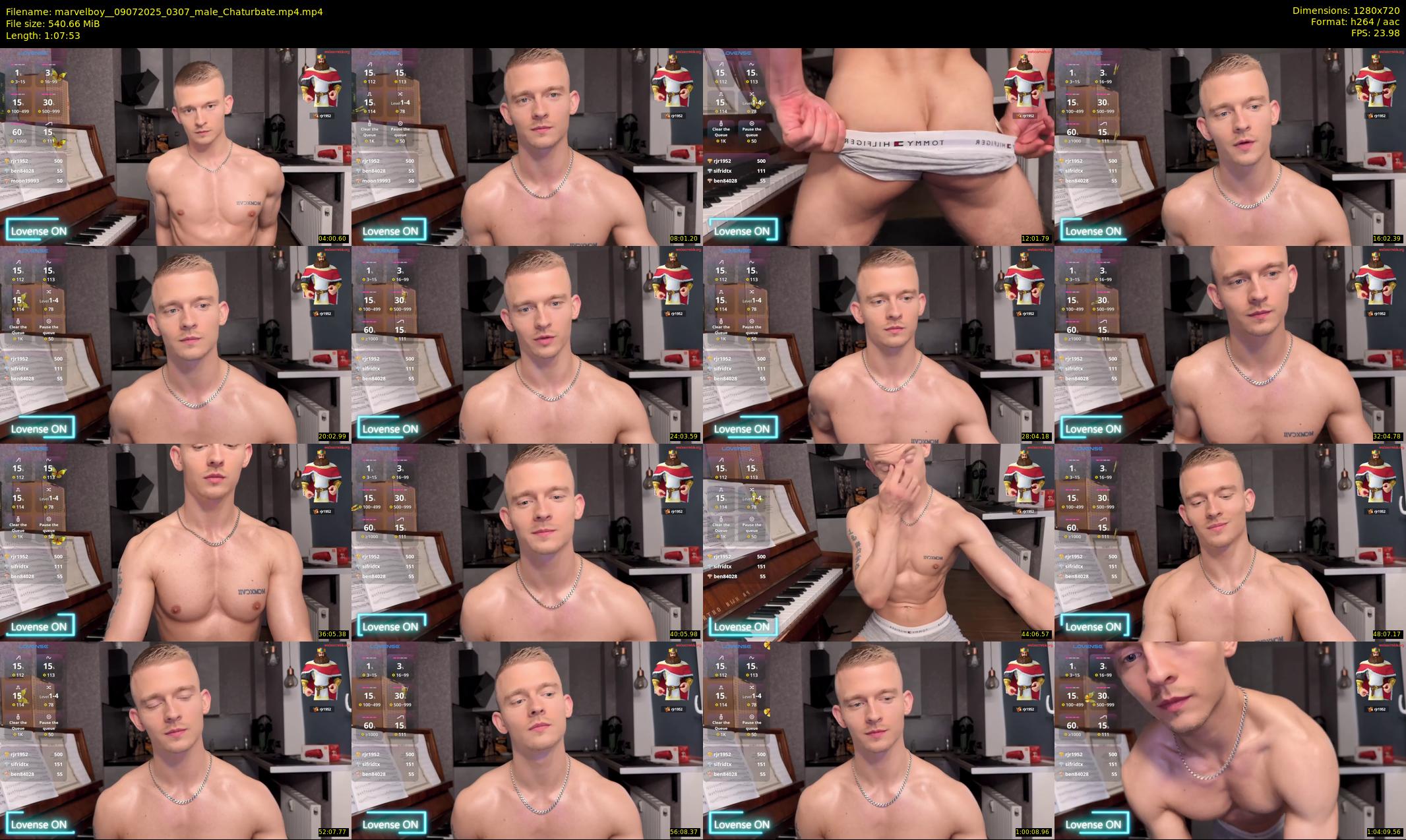 marvelboy_ — 68 minute Chaturbate male cam show recording, 720p, Jul 9, 2025