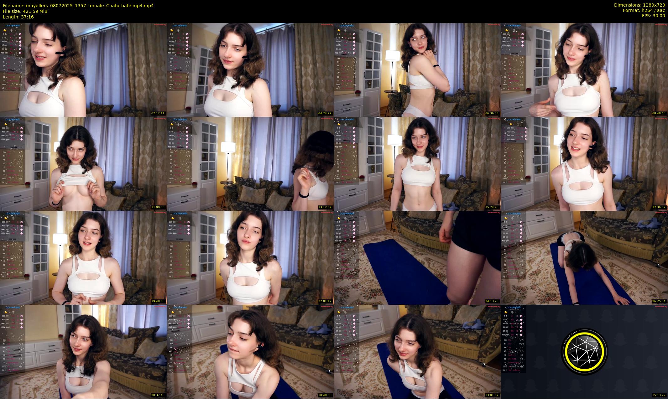 mayellers — 38 minute Chaturbate female cam show recording, 720p, Jul 8, 2025