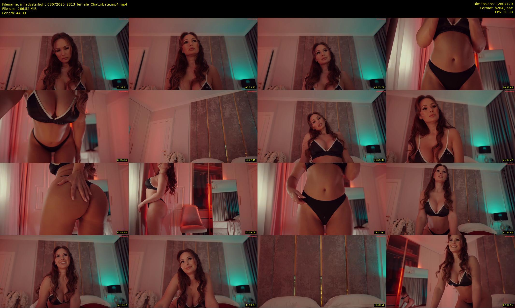 miladystarlight — 45 minute Chaturbate female cam show recording, 720p, Jul 8, 2025
